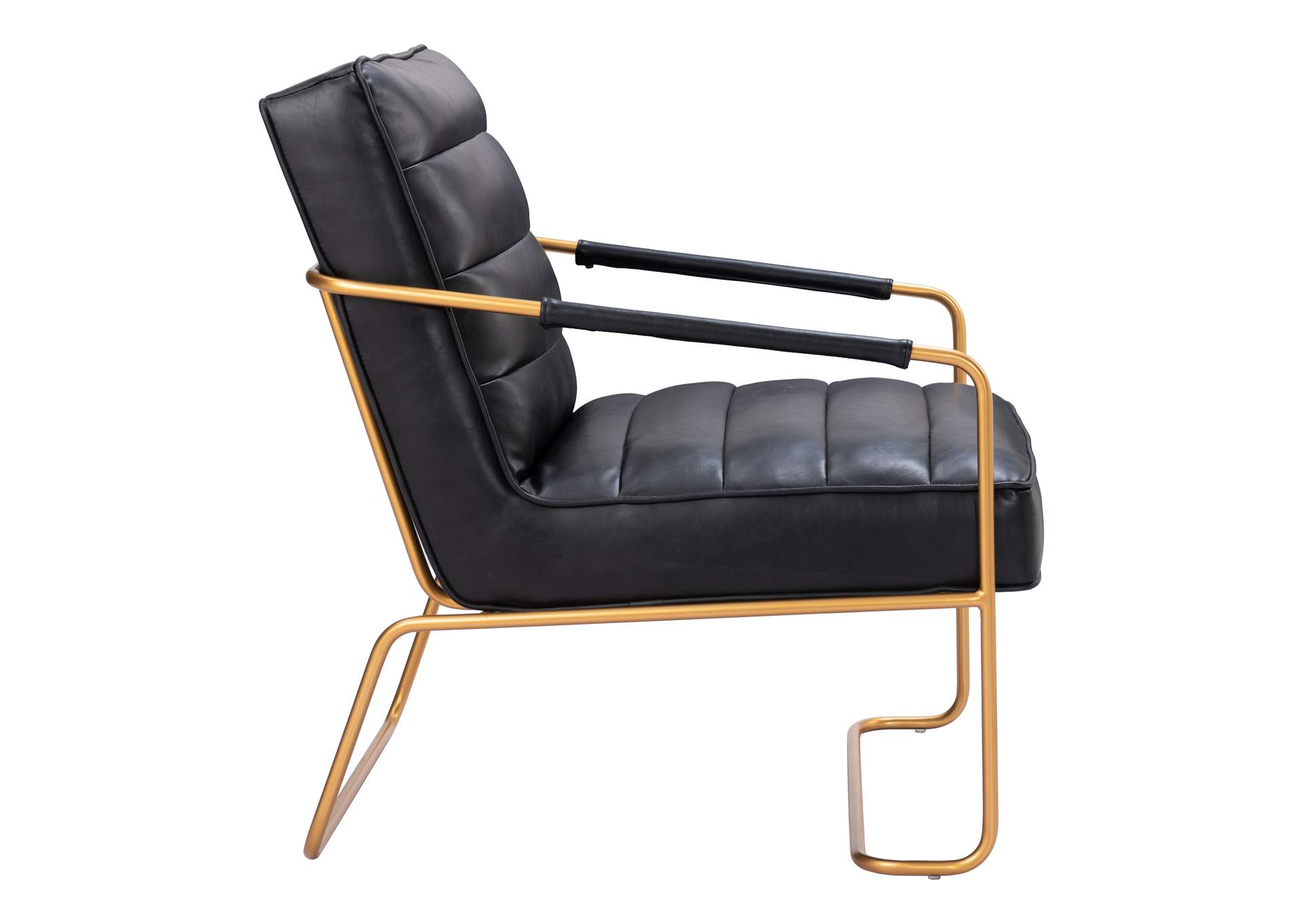 Dallas Accent Chair Vintage Black image 4