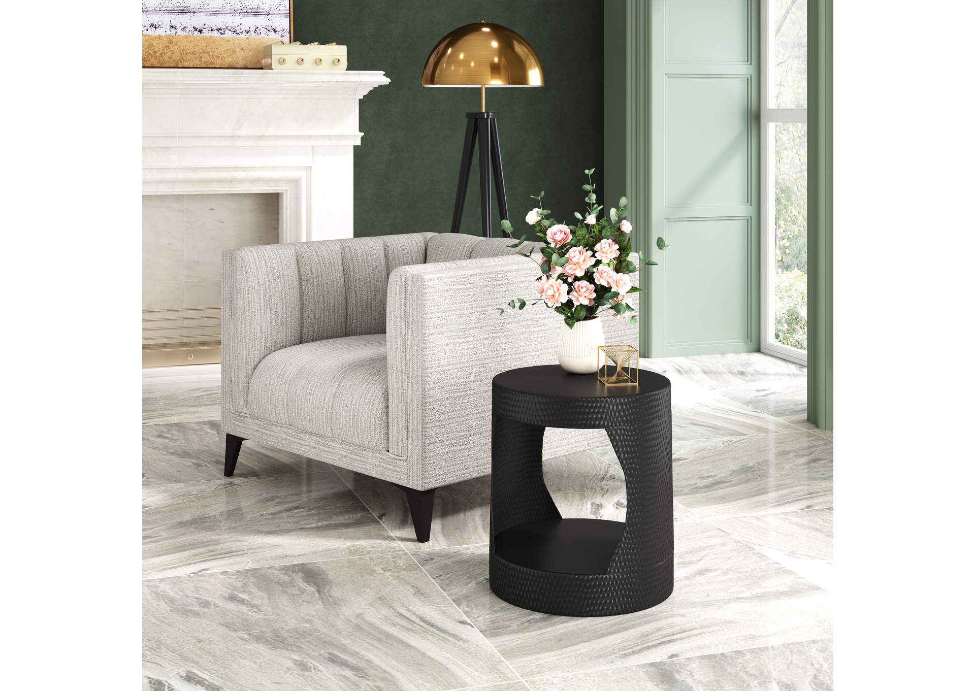 Nuuk Side Table Black image 1