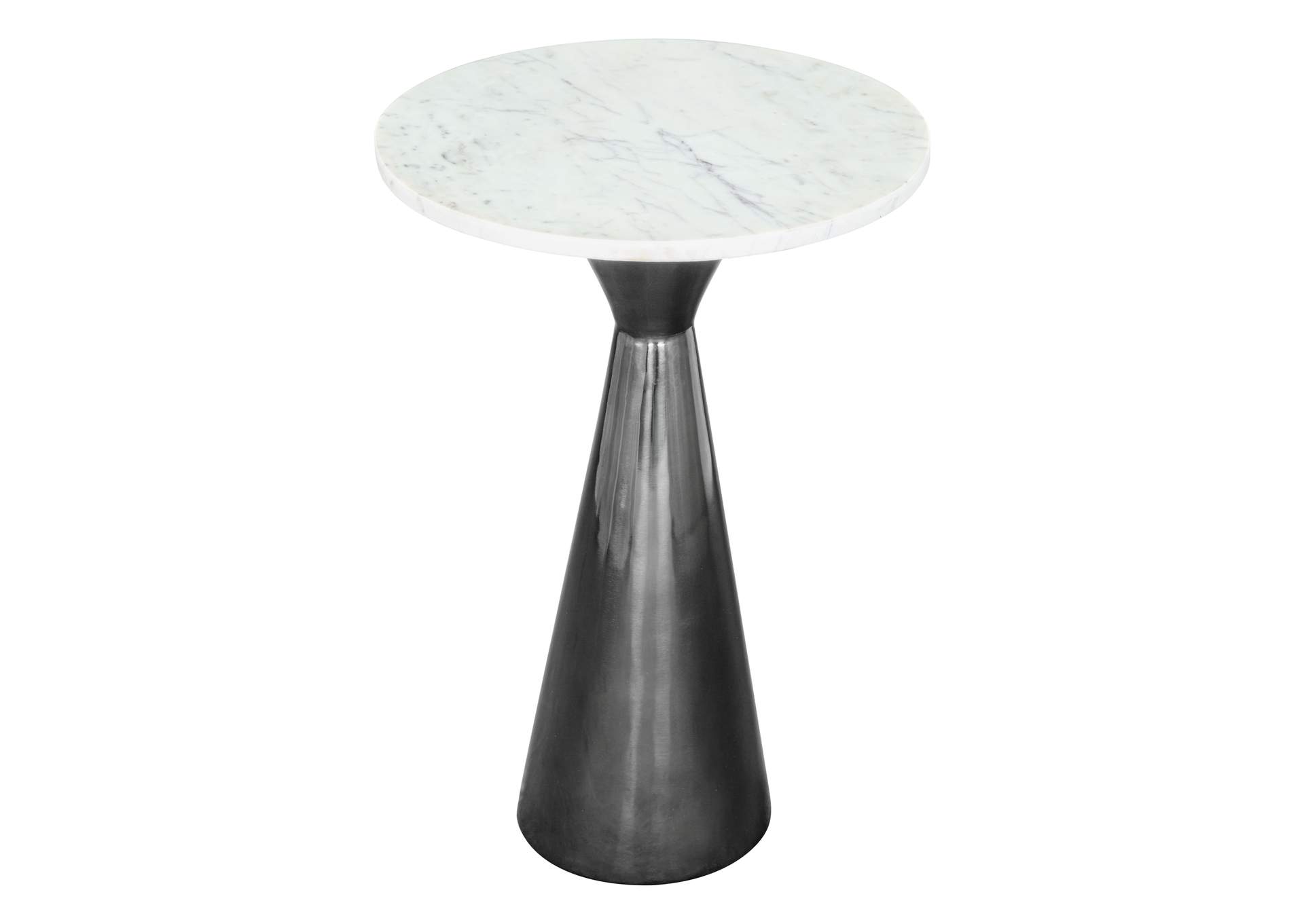 Tim Side Table White & Black image 4