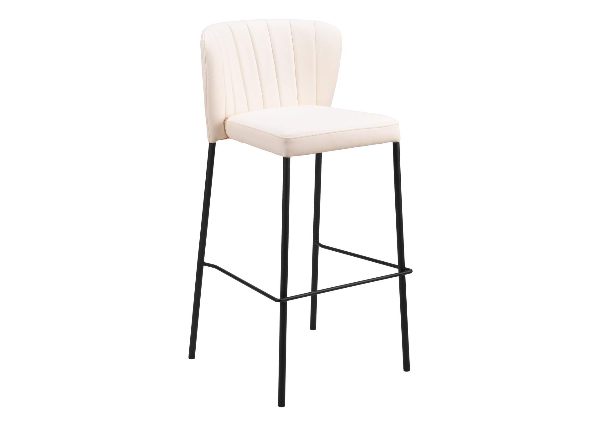 Linz Barstool (Set Of 2) Cream image 8