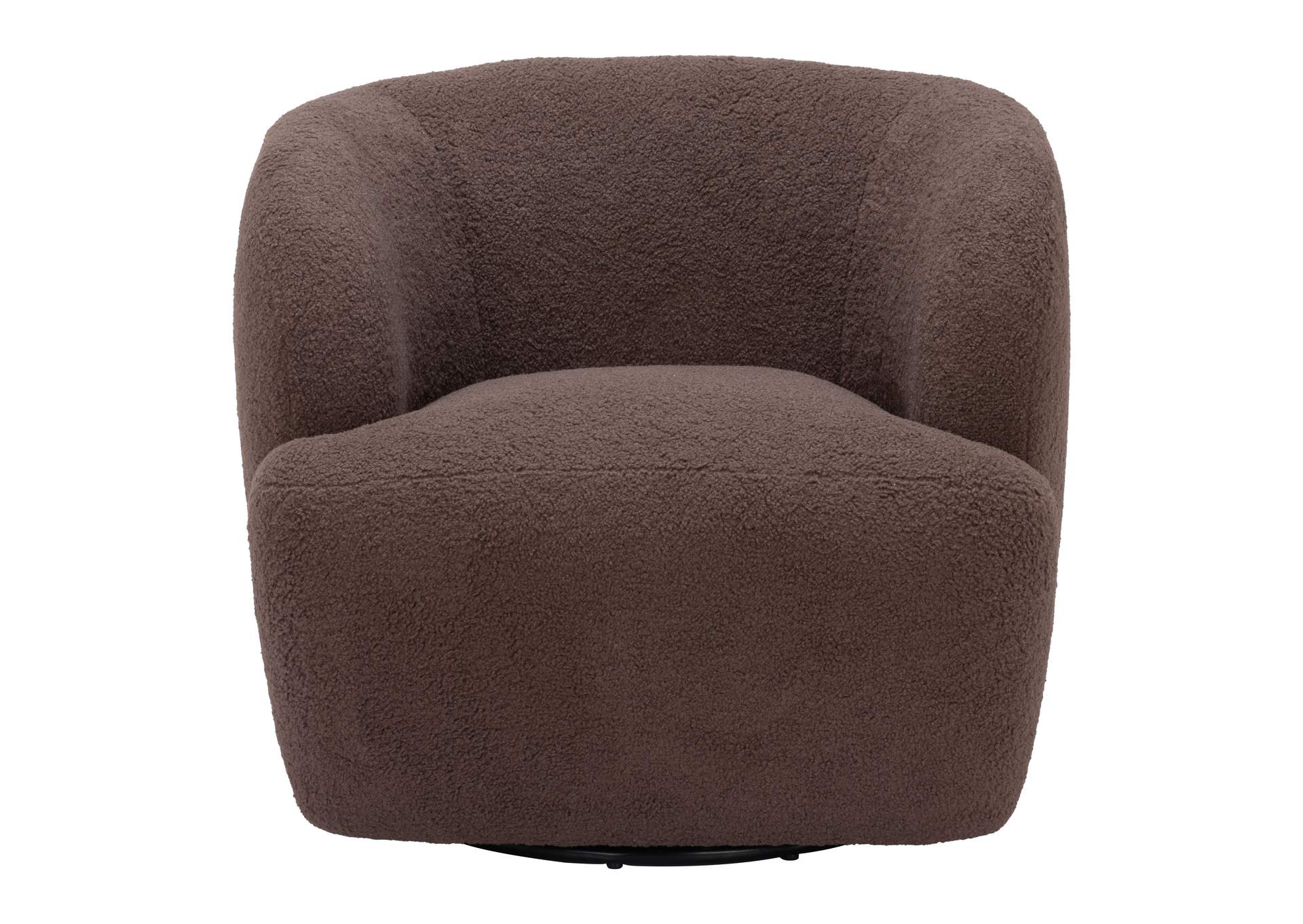 Govan Swivel Chair Brown image 5
