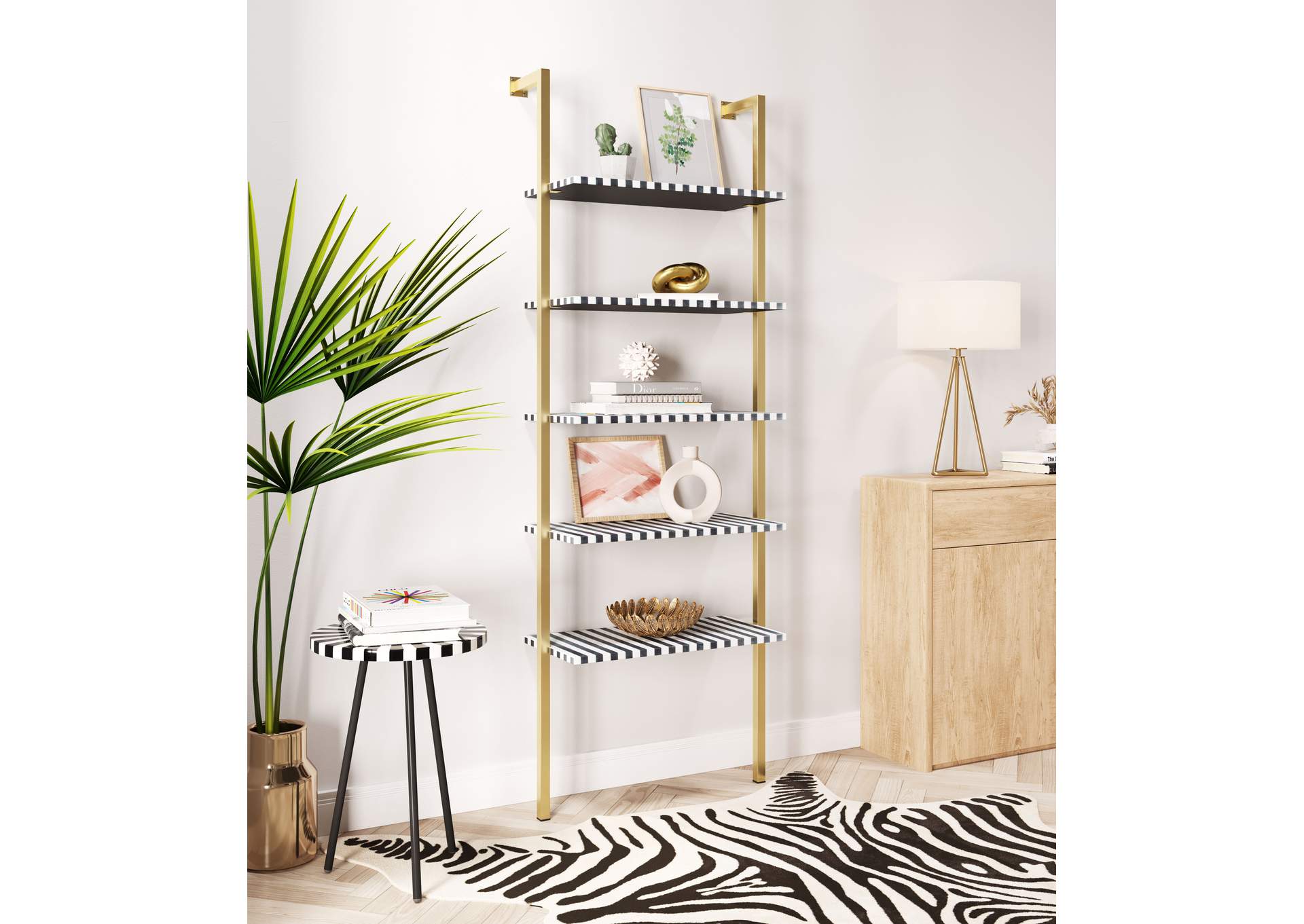 Zebra Shelf Multicolor image 1