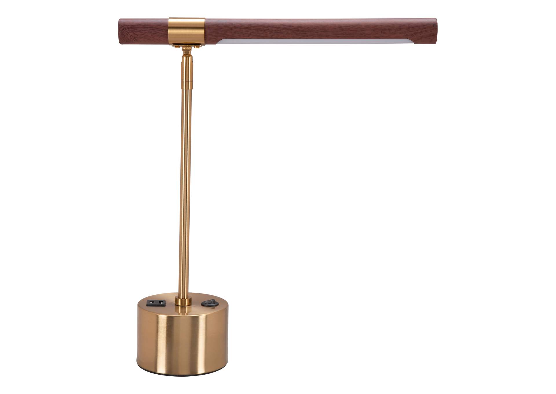 Kippy Table Lamp Brown & Brass image 5