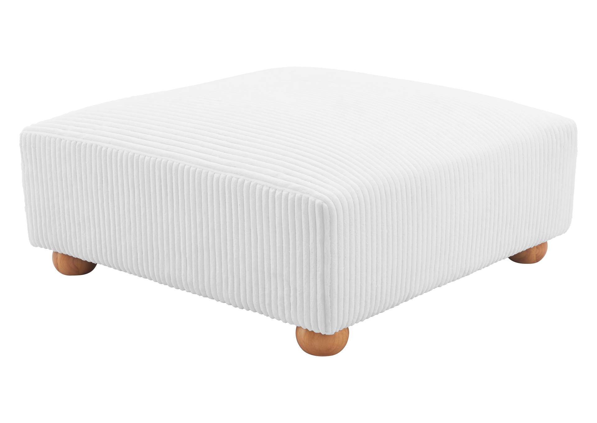Tayte Ottoman White image 8
