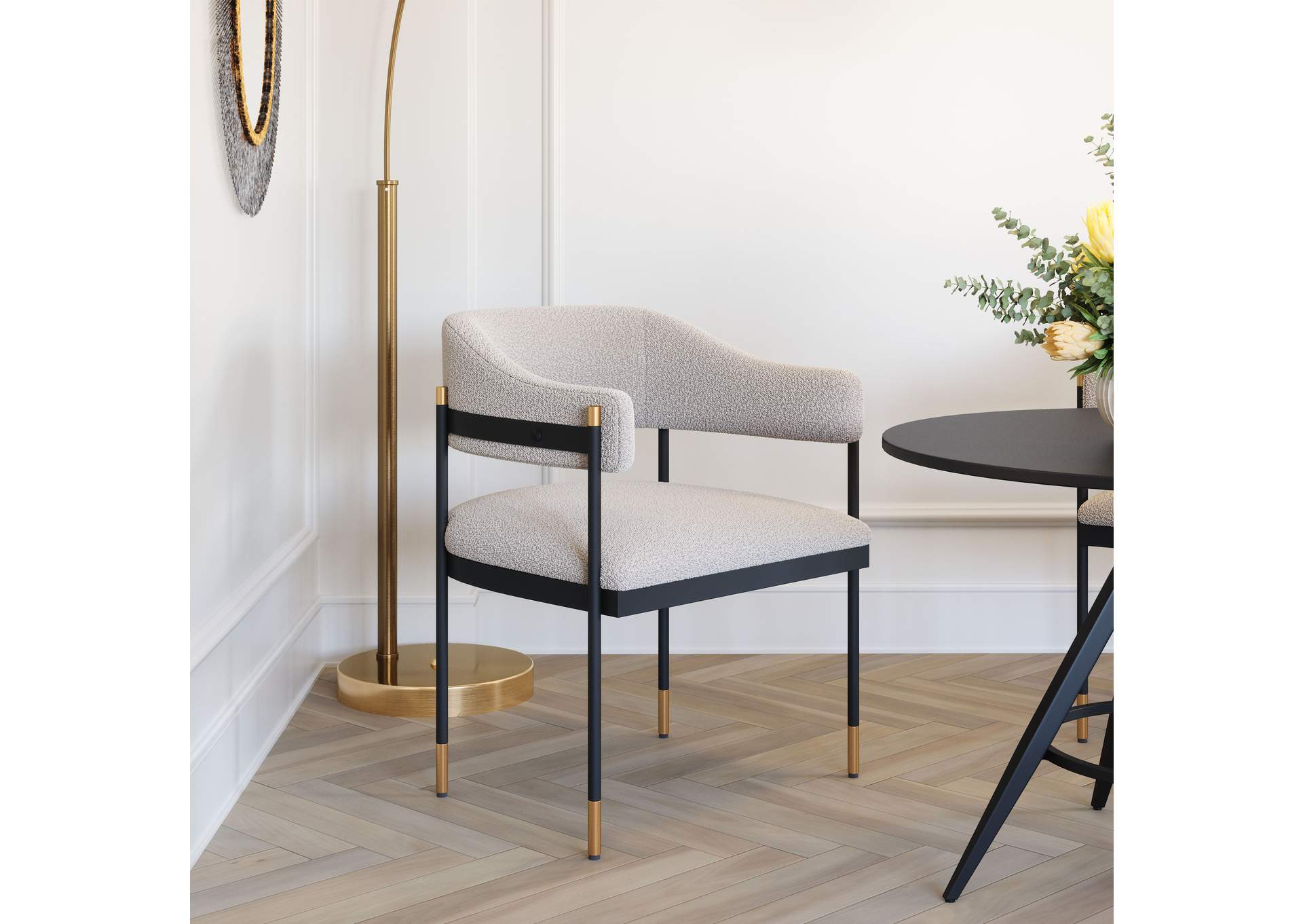Zadar Dining Chair Misty Gray image 1
