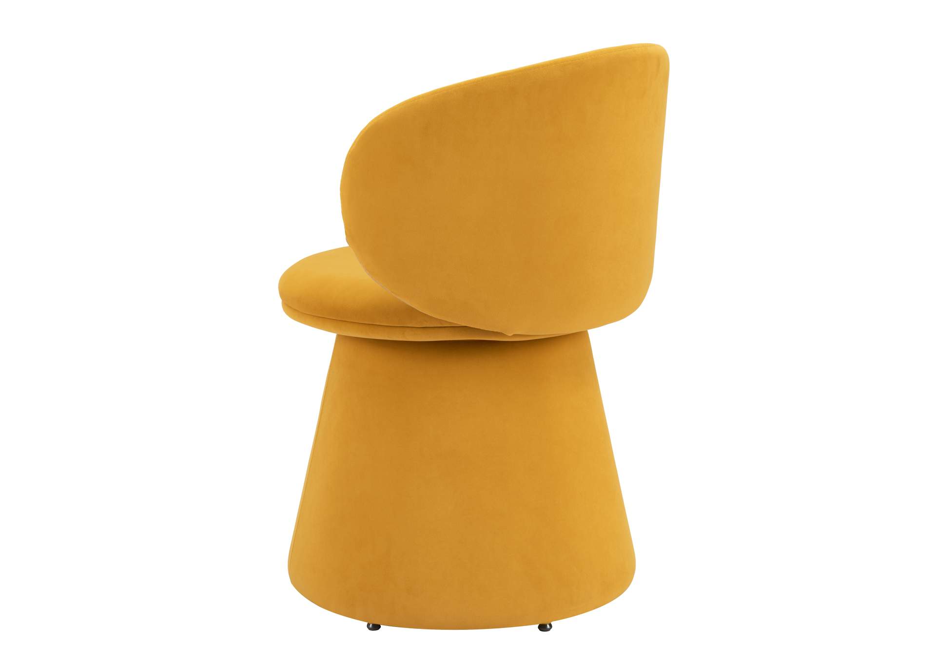 Oblic Swivel Dining Chair Orange image 9