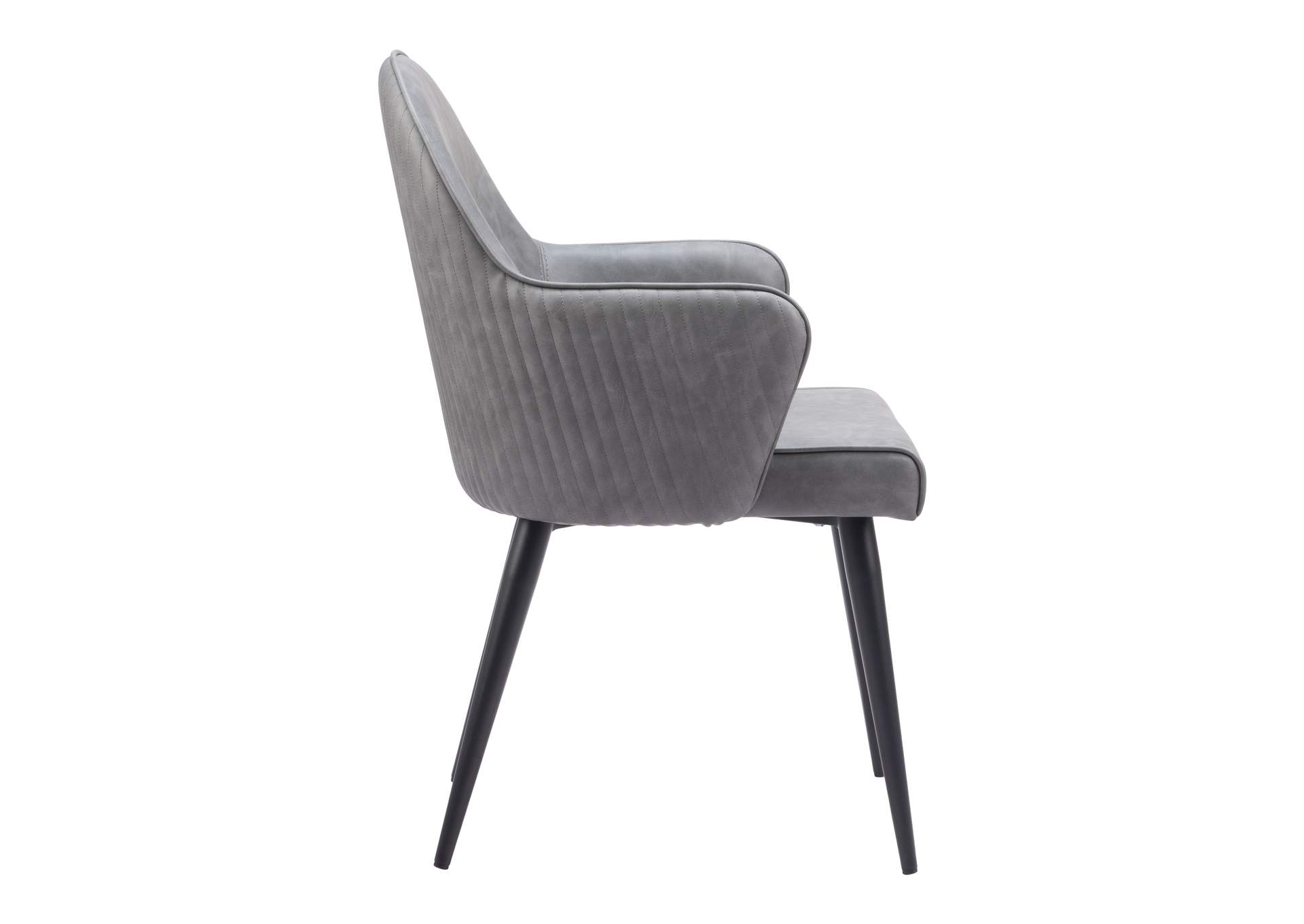 Silloth Dining Chair Gray image 3