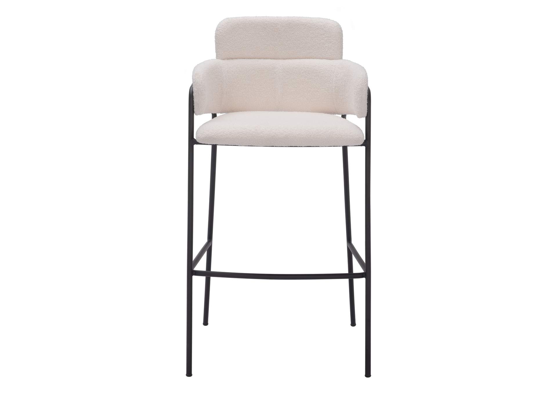 Marcel Barstool (Set Of 2) Cream image 5