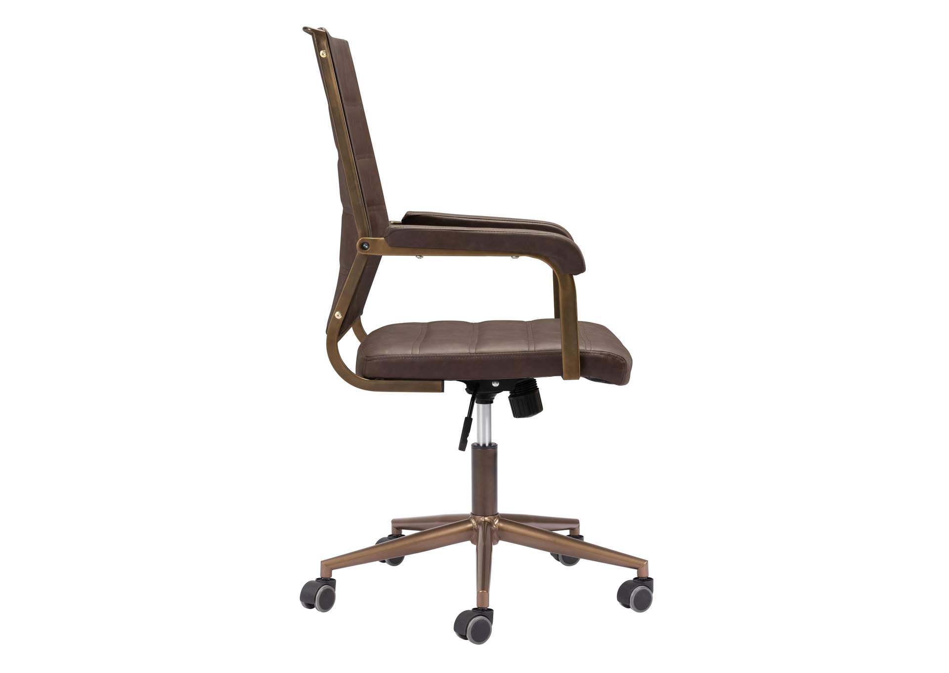 Auction Office Chair Espresso image 5