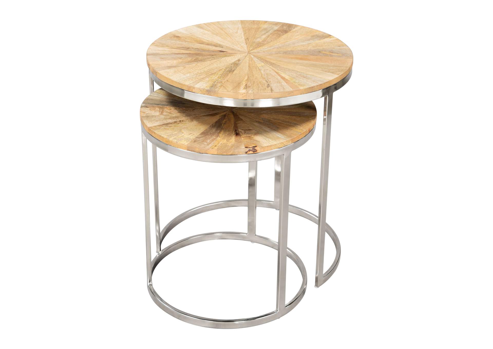 Bari Nesting Table Set (2-Piece) Natural image 6