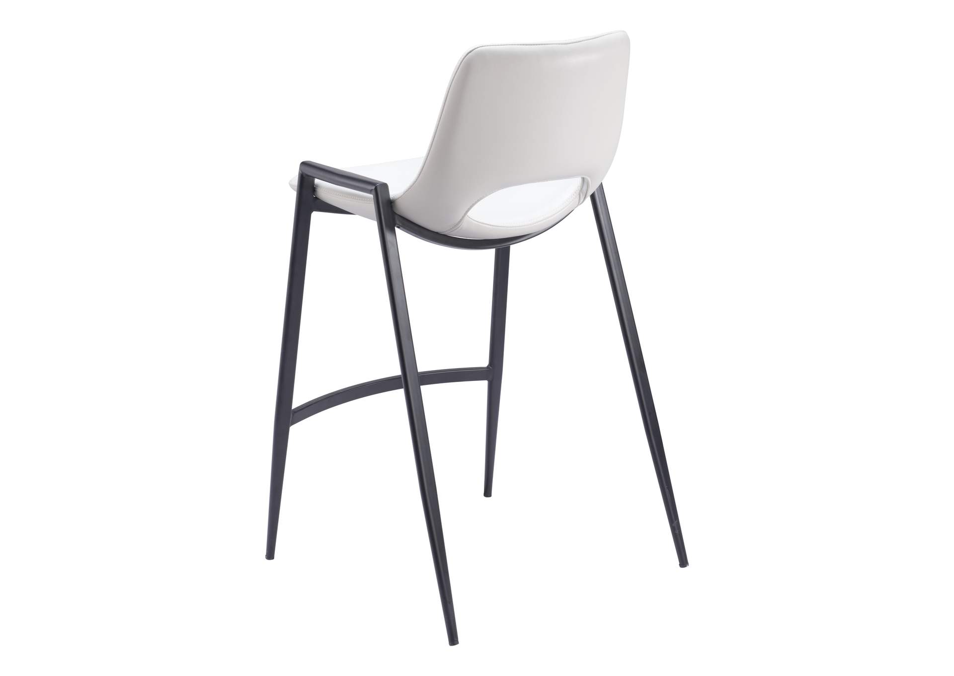Desi Counter Stool (Set Of 2) White image 8