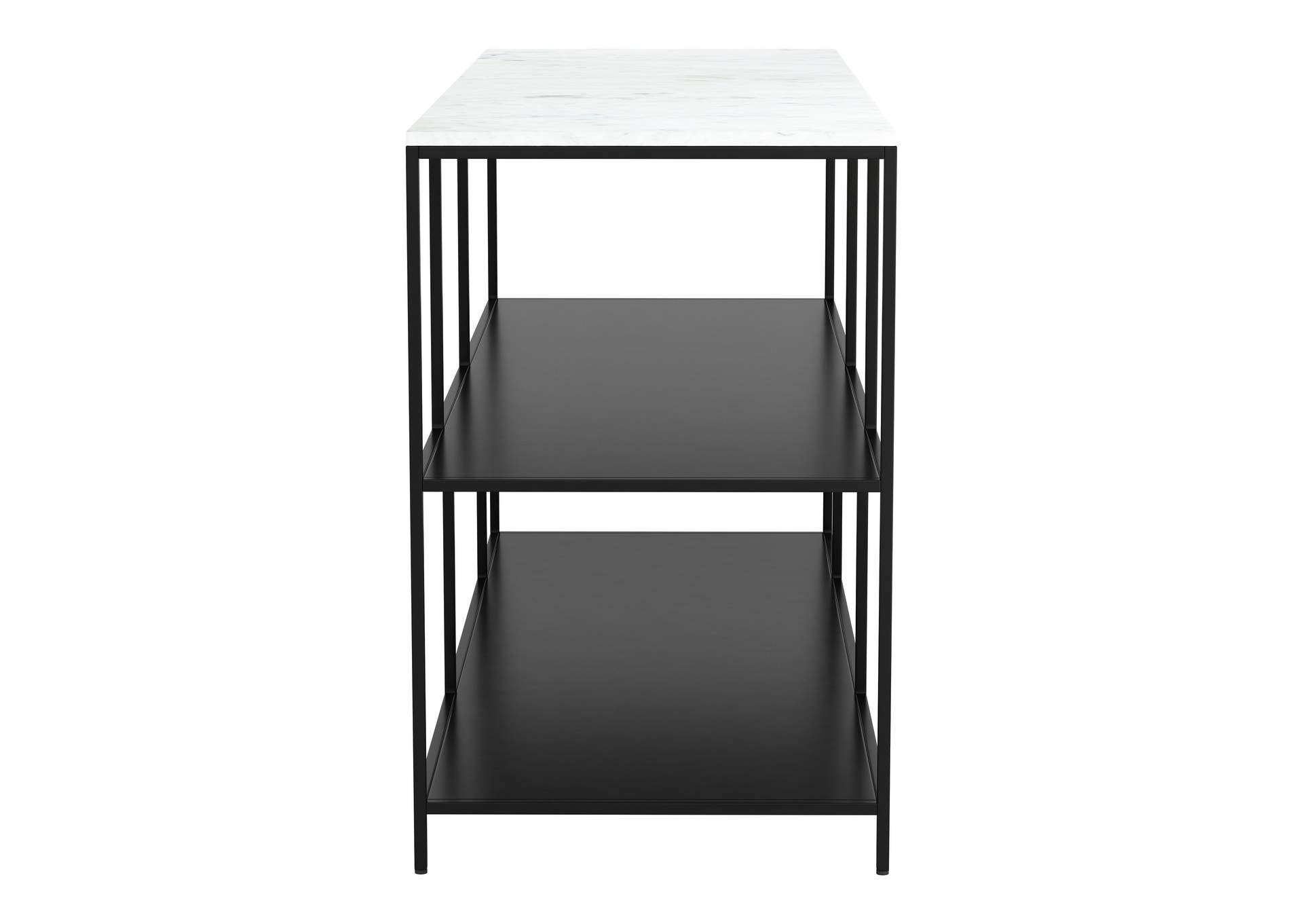 Singularity Console Table White & Black image 4