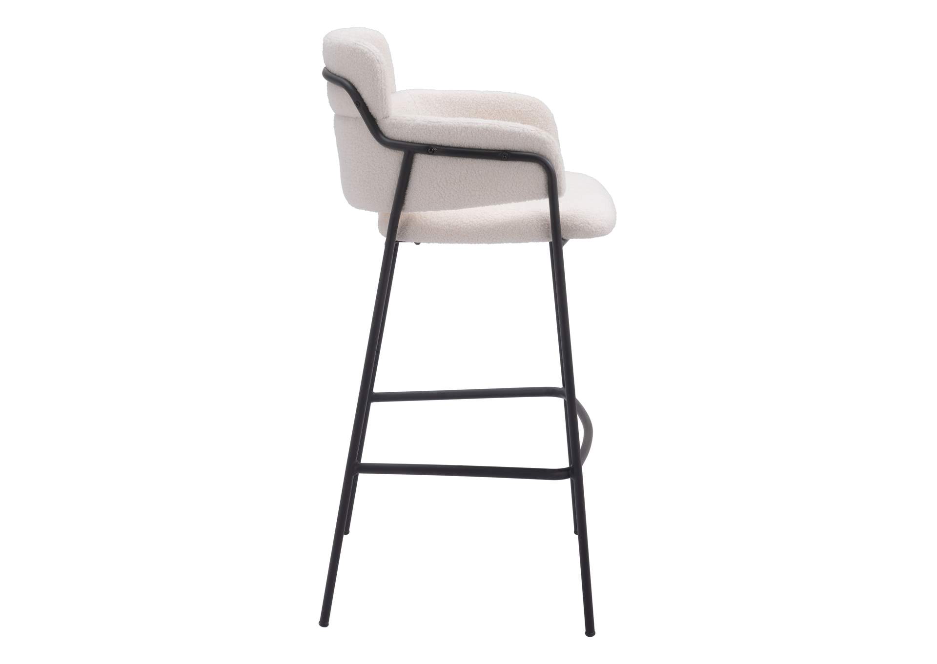 Marcel Barstool (Set Of 2) Cream image 4