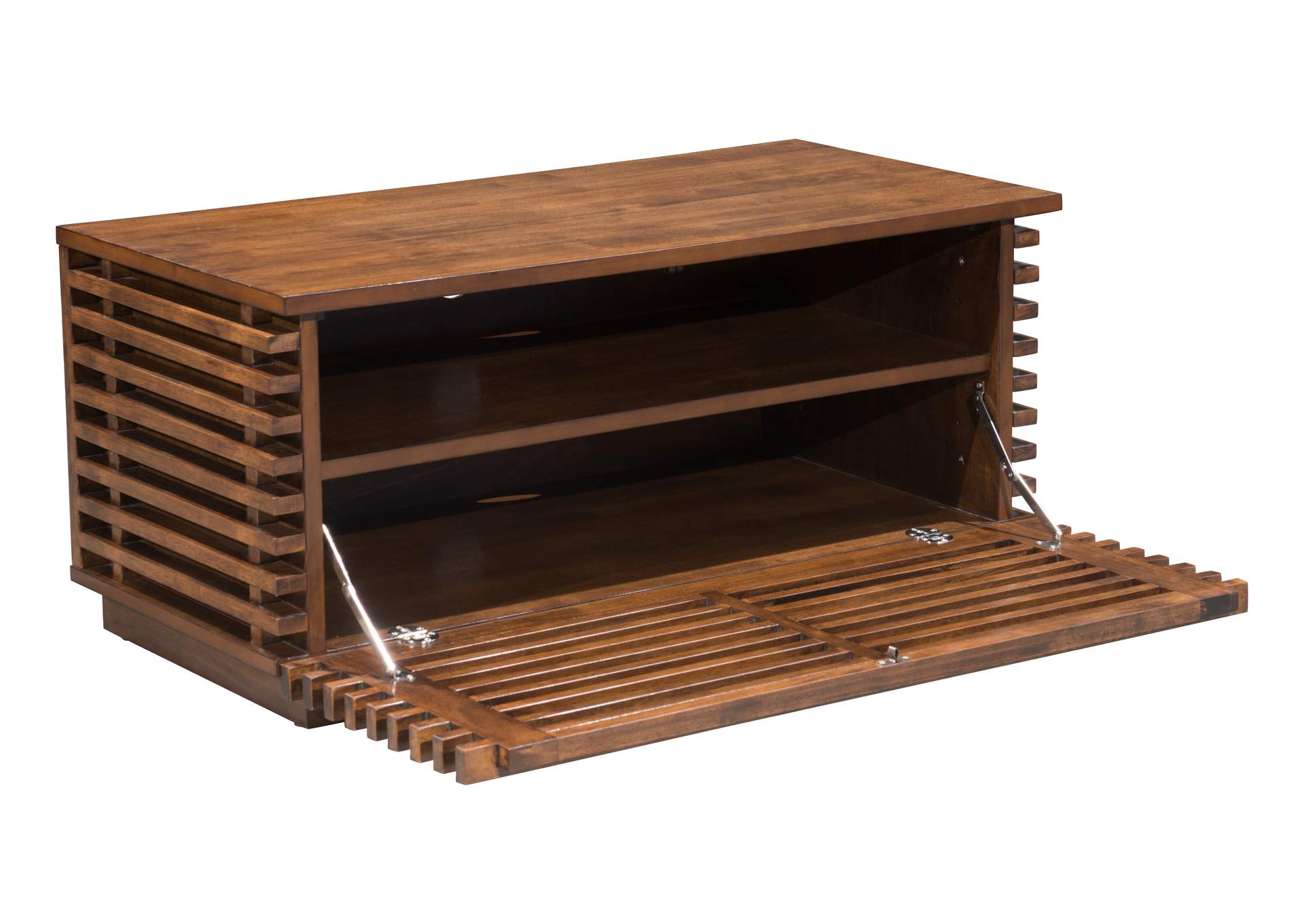 Linea Narrow Entertainment Stand Walnut image 7