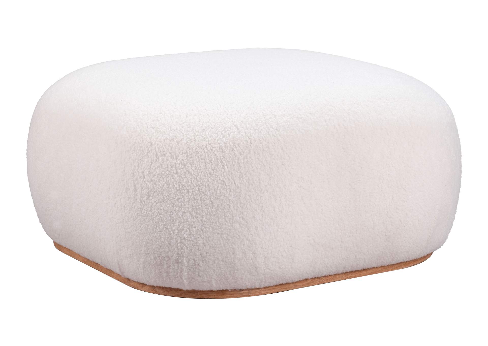 Azua Ottoman Cream image 1