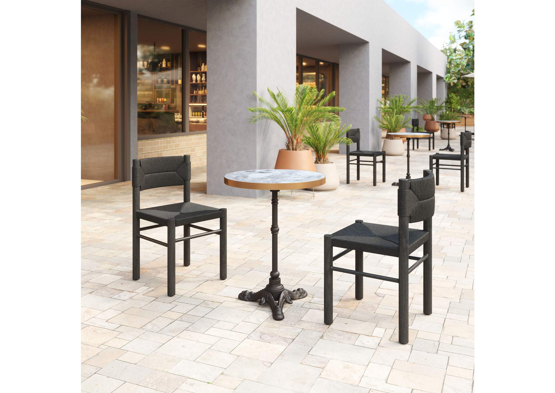 Gazebo Outdoor Dining Table Multicolor