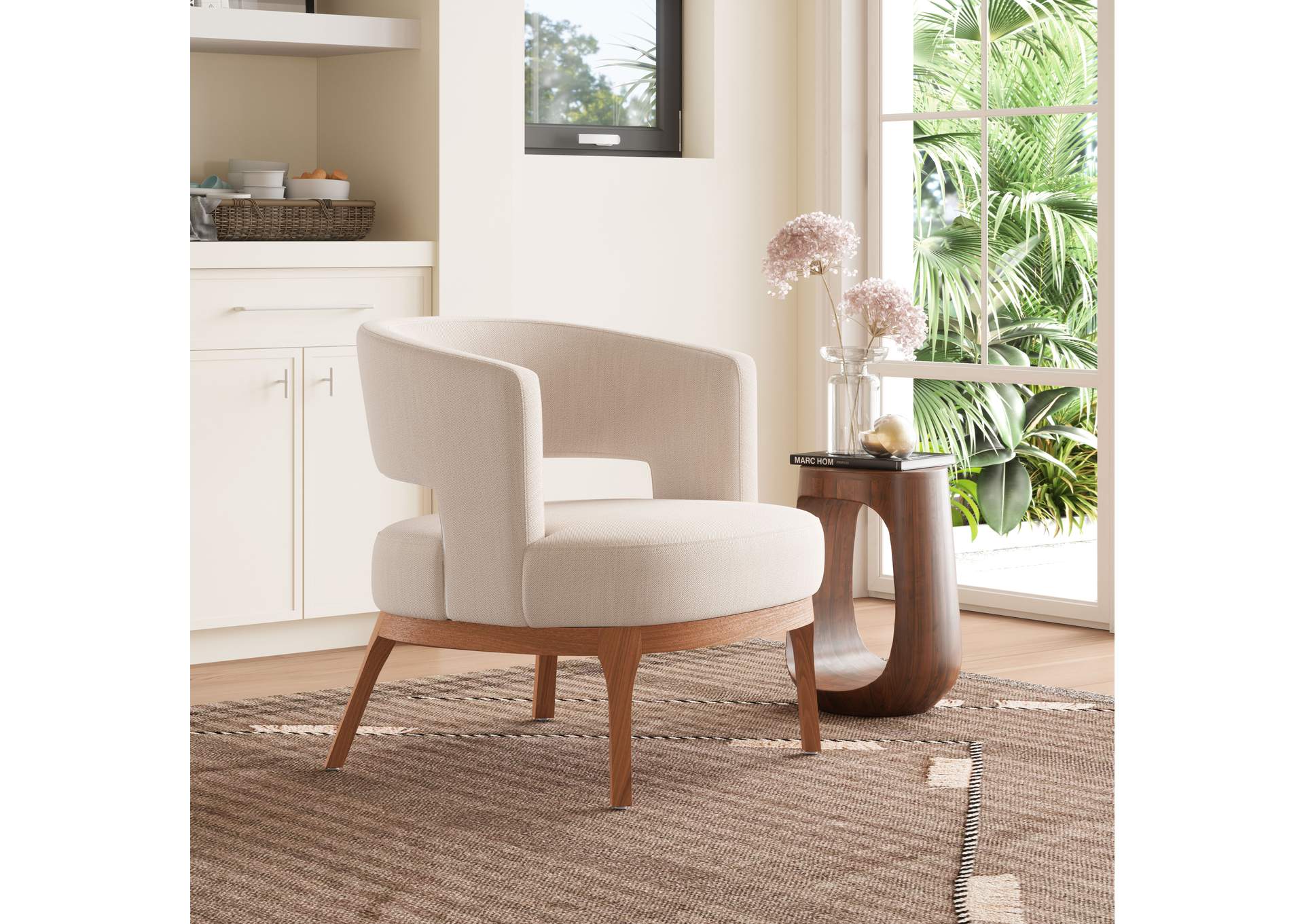 Penryn Accent Chair Beige image 1