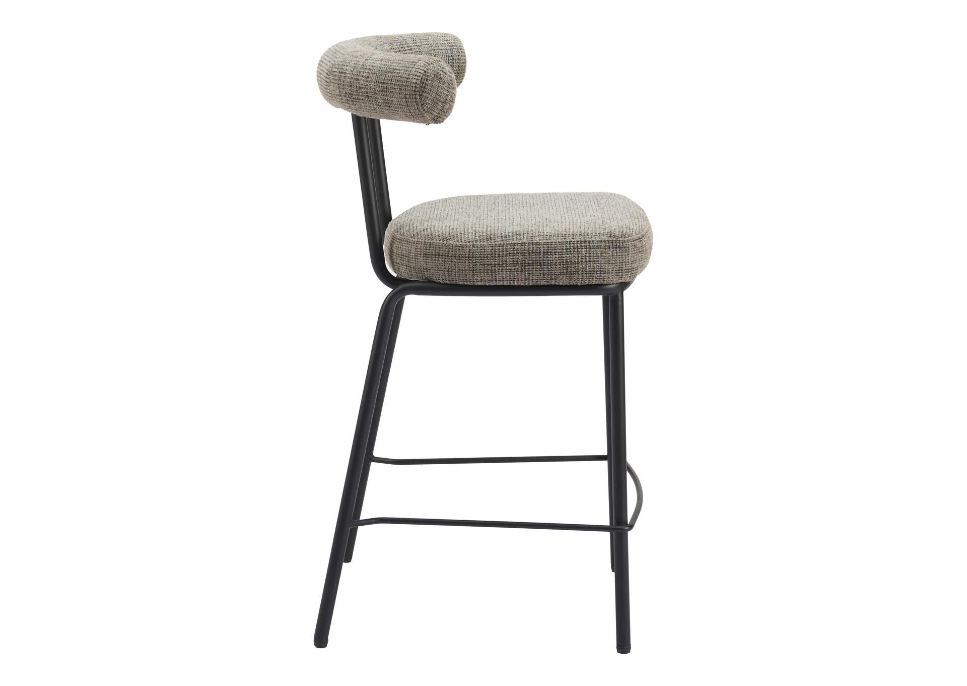 Kede Counter Stool Green Tweed image 3