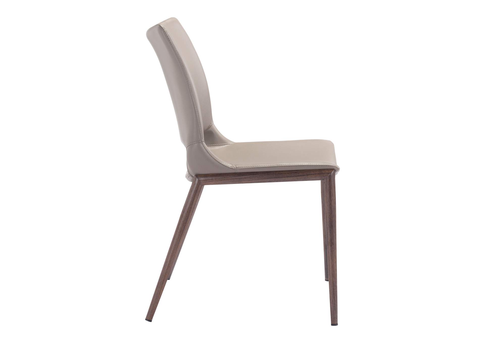 Ace Dining Chair (Set Of 2) Brown & Walnut image 5