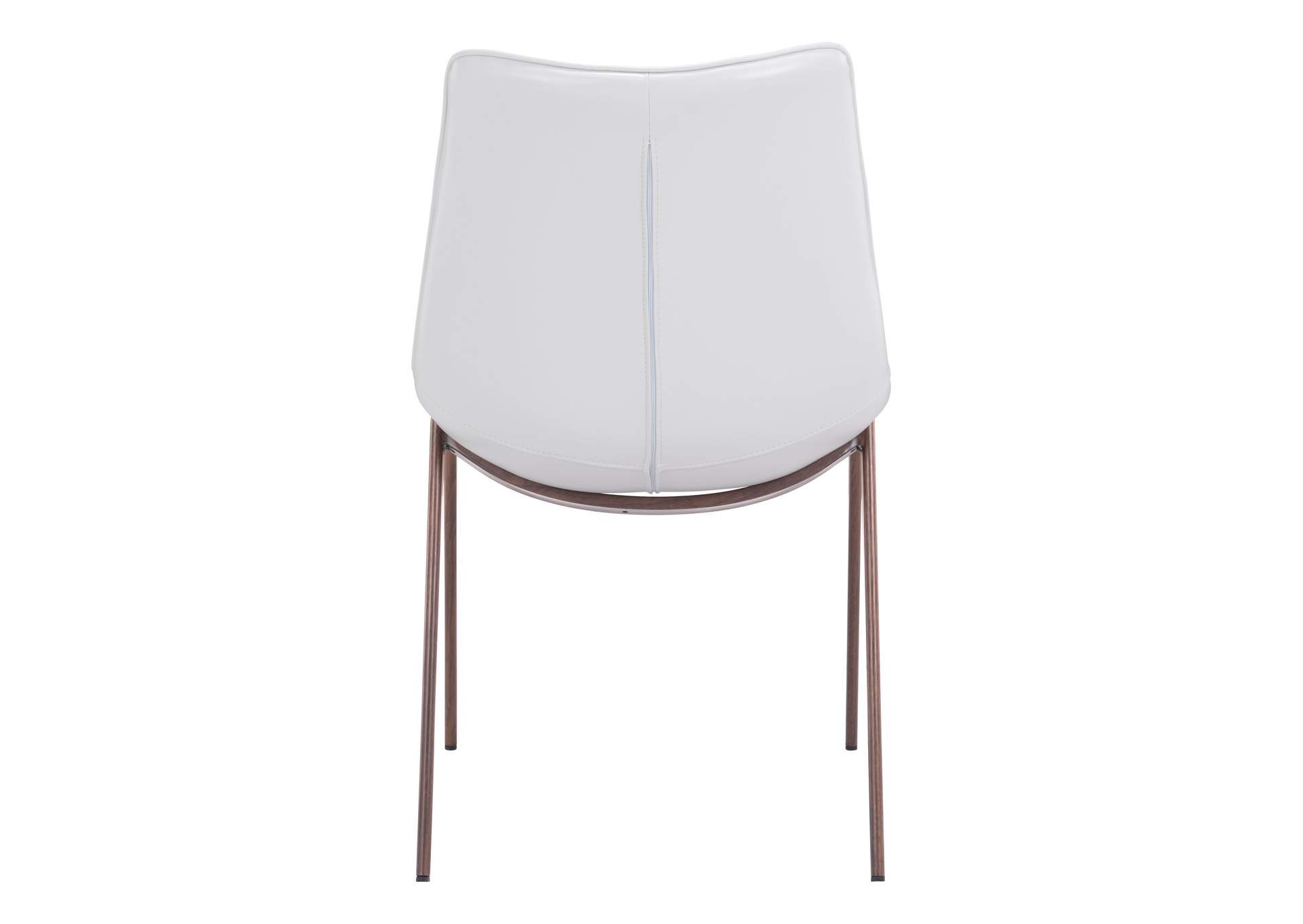 Magnus Dining Chair (Set Of 2) White & Walnut image 8
