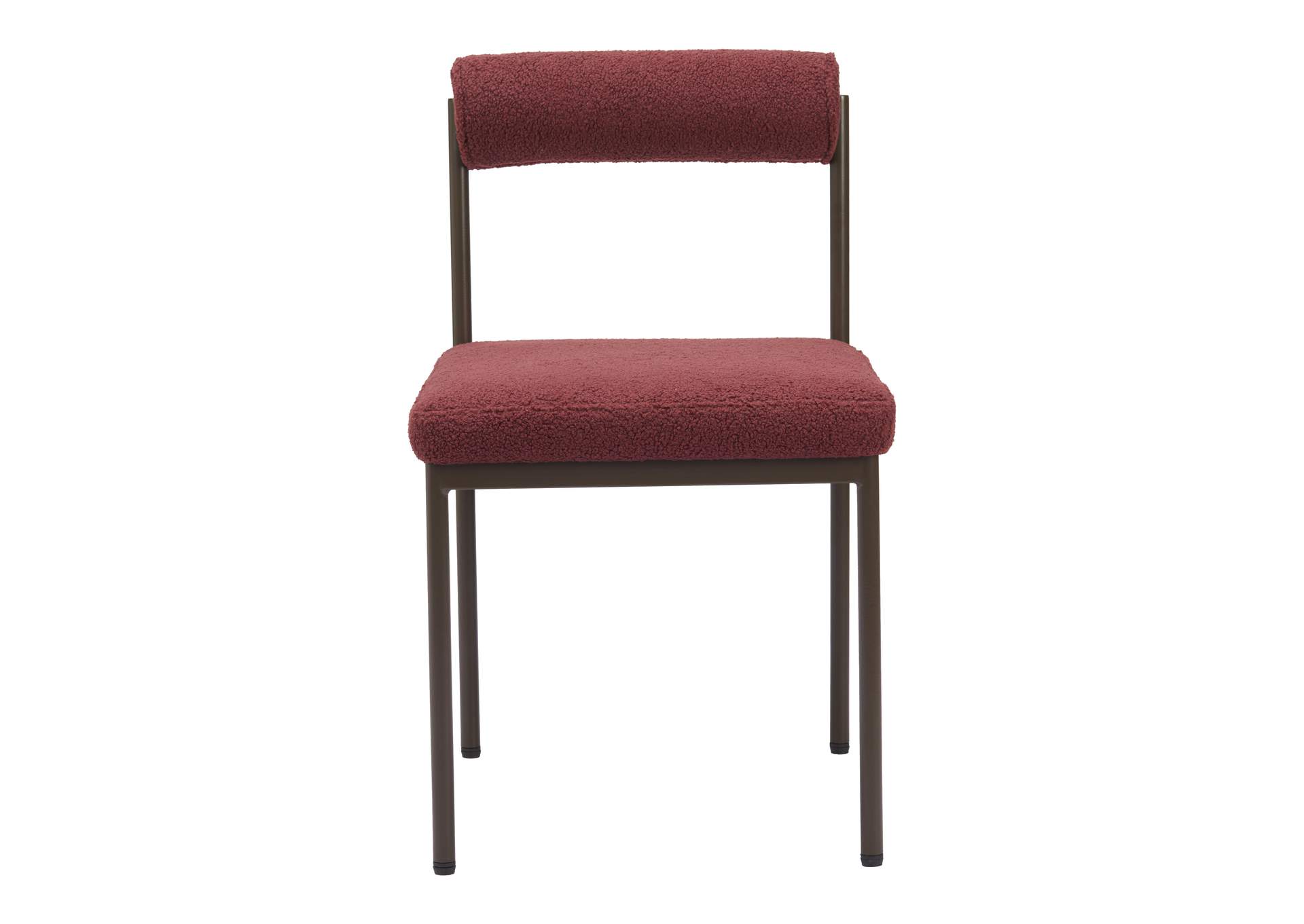 Livorno Dining Chair Red & Bronze image 4