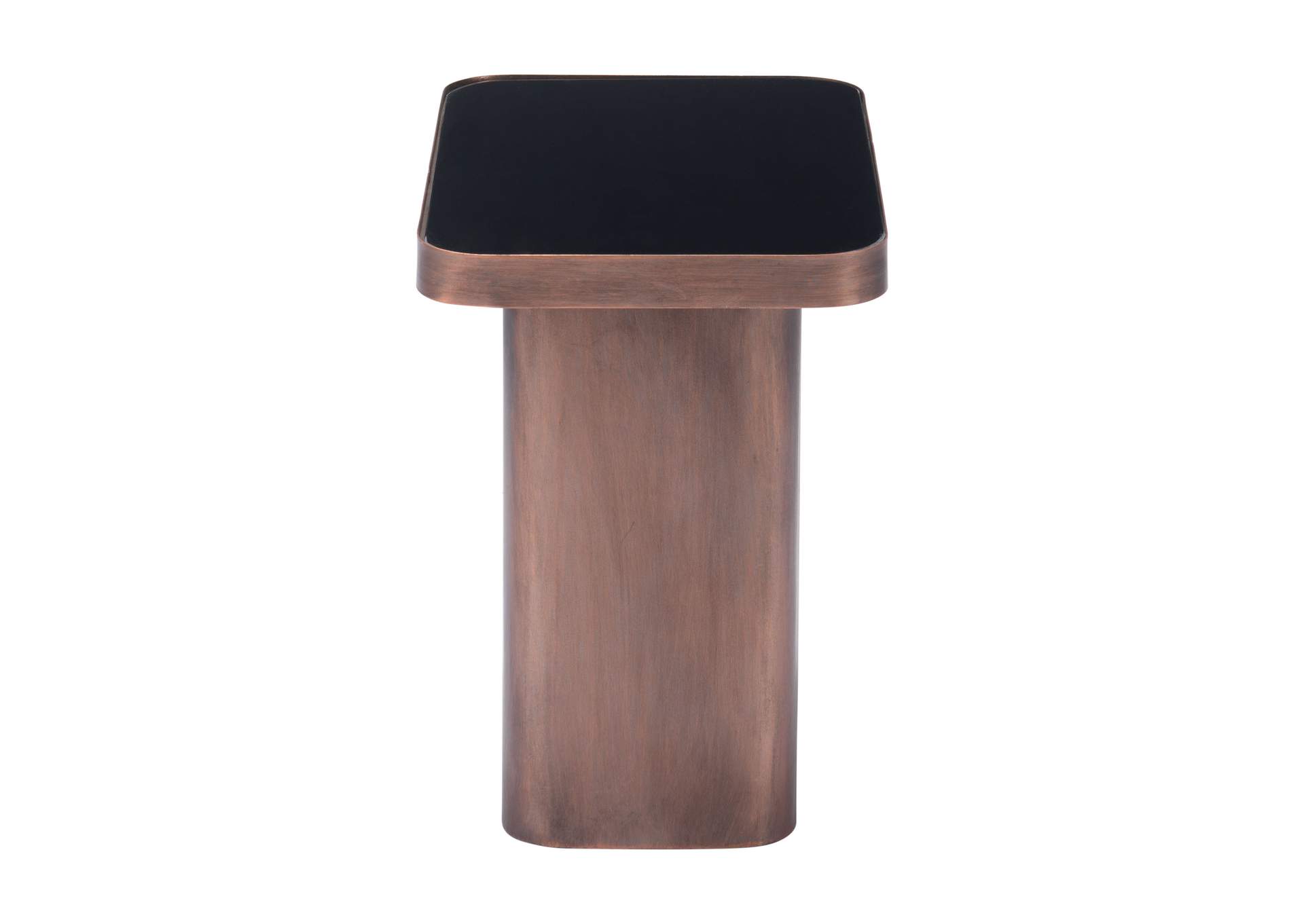 Marcos Side Table Black & Antique Bronze image 4