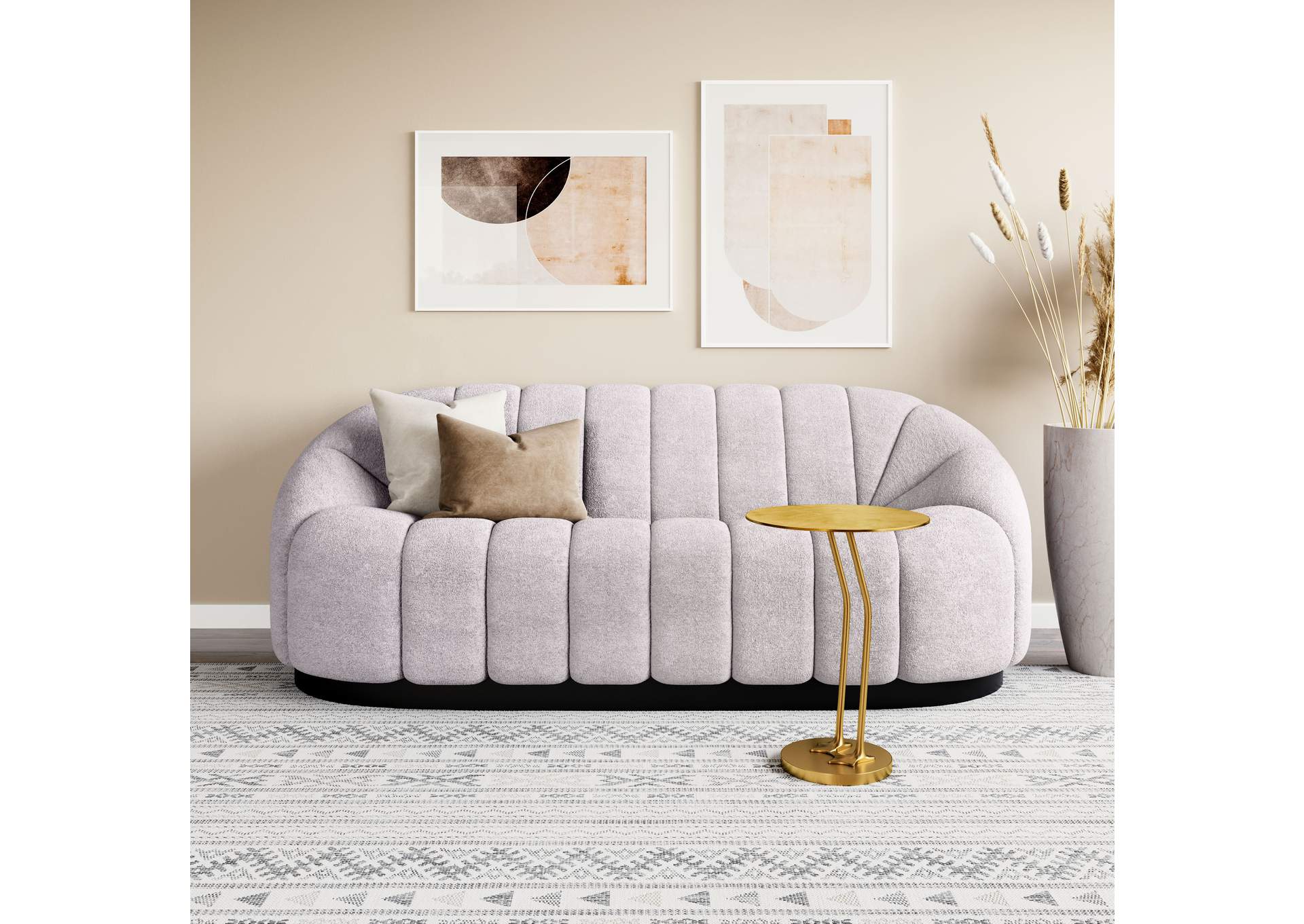 Bhutan Sofa Light Gray image 5