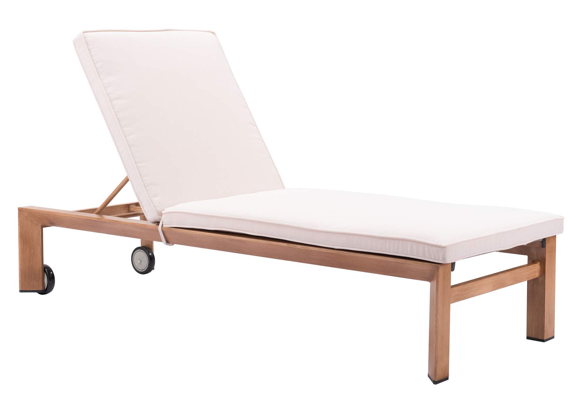 Cozumel Outdoor Lounge Chair Beige & Natural image 8