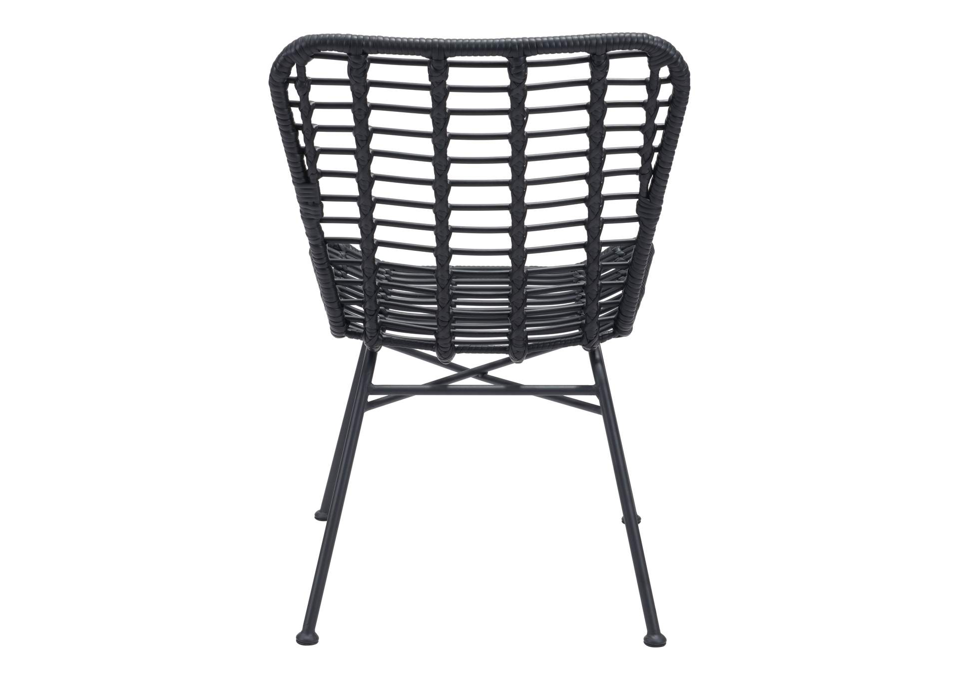 Lorena Outdoor Dining Chair (Set Of 2) Black image 7