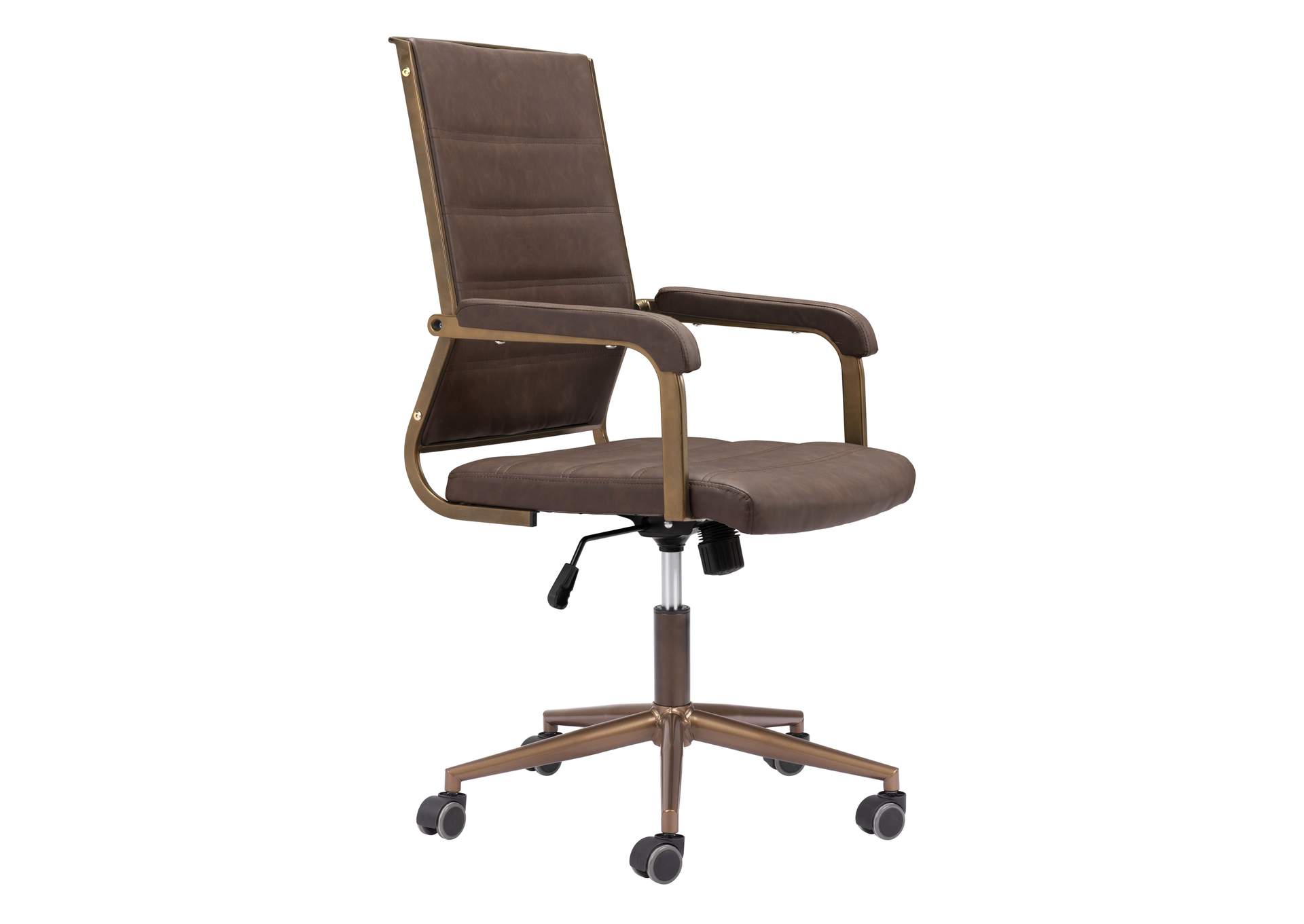 Auction Office Chair Espresso image 9