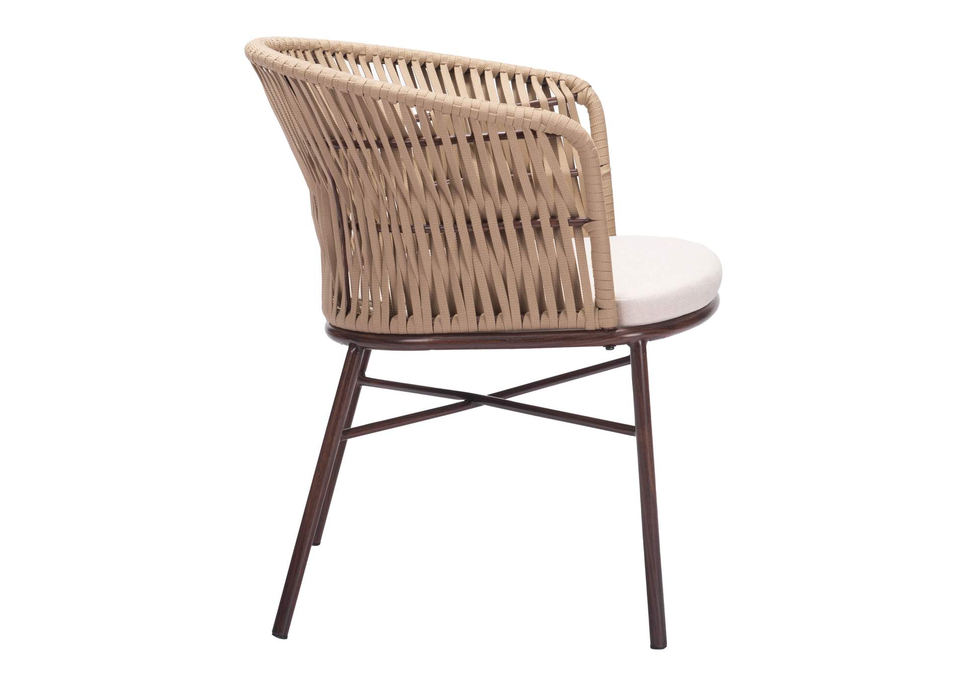 Freycinet Outdoor Dining Chair (Set Of 2) Natural image 4