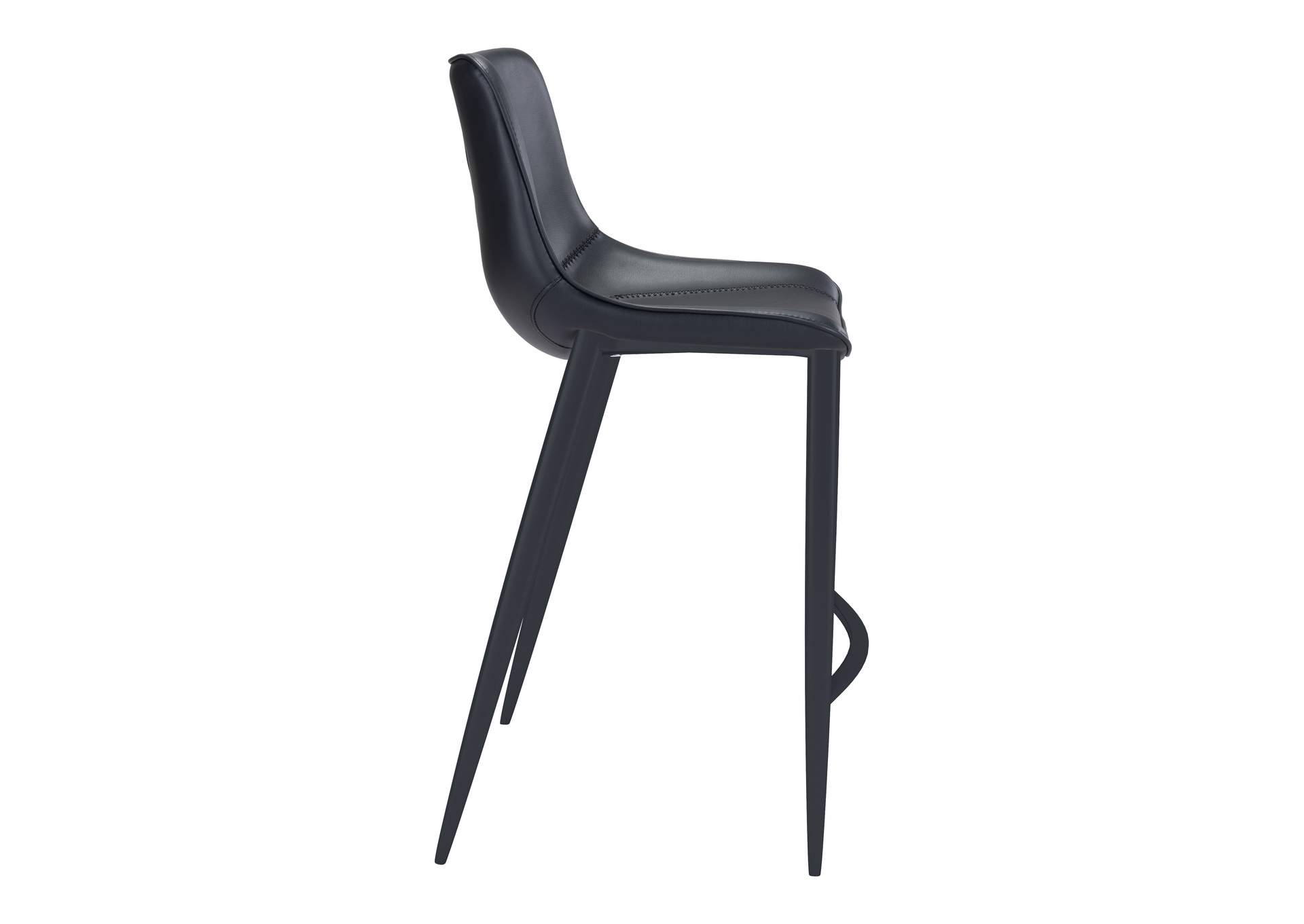 Magnus Barstool (Set Of 2) Black image 4