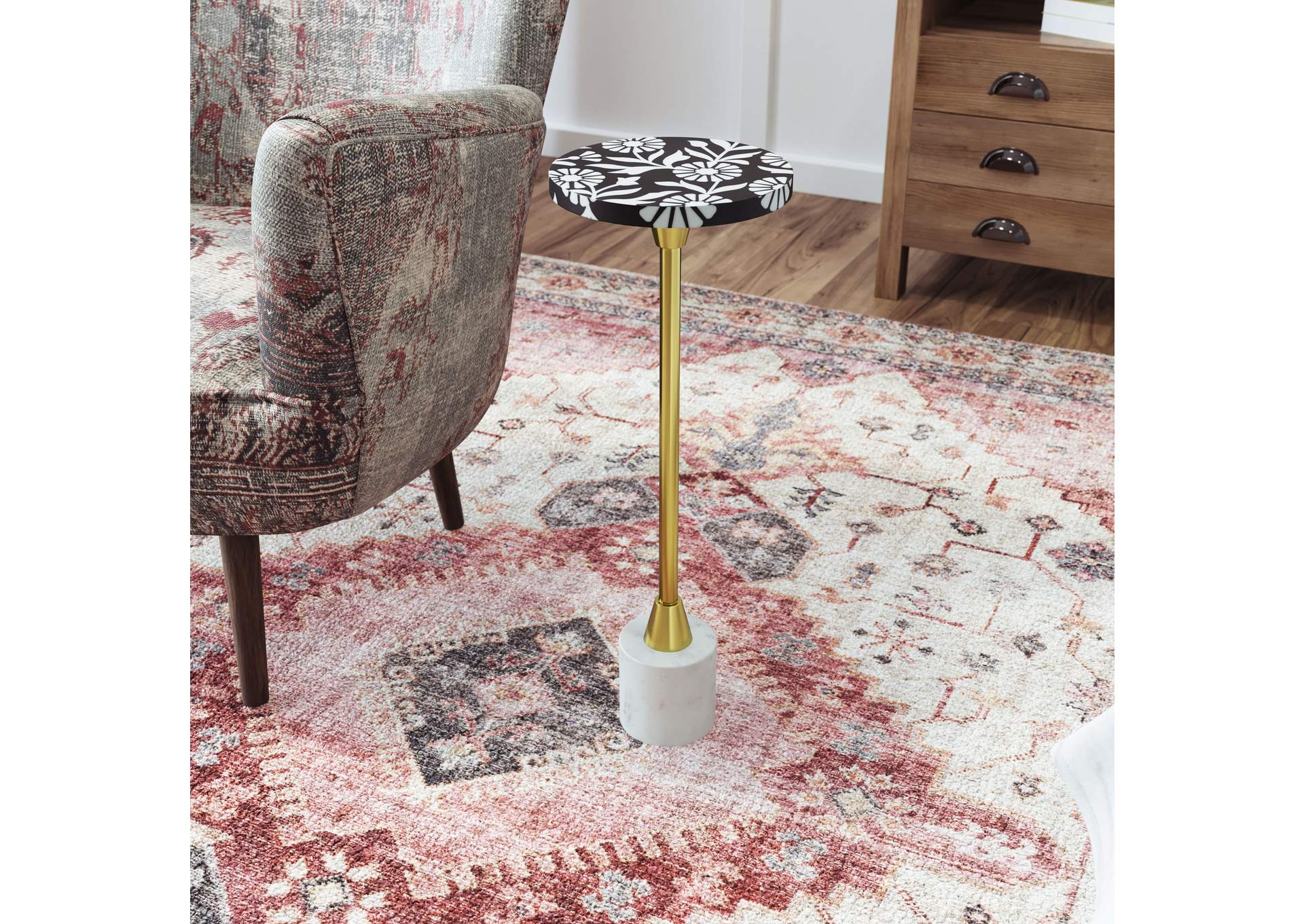 Lizza Side Table Multicolor image 1
