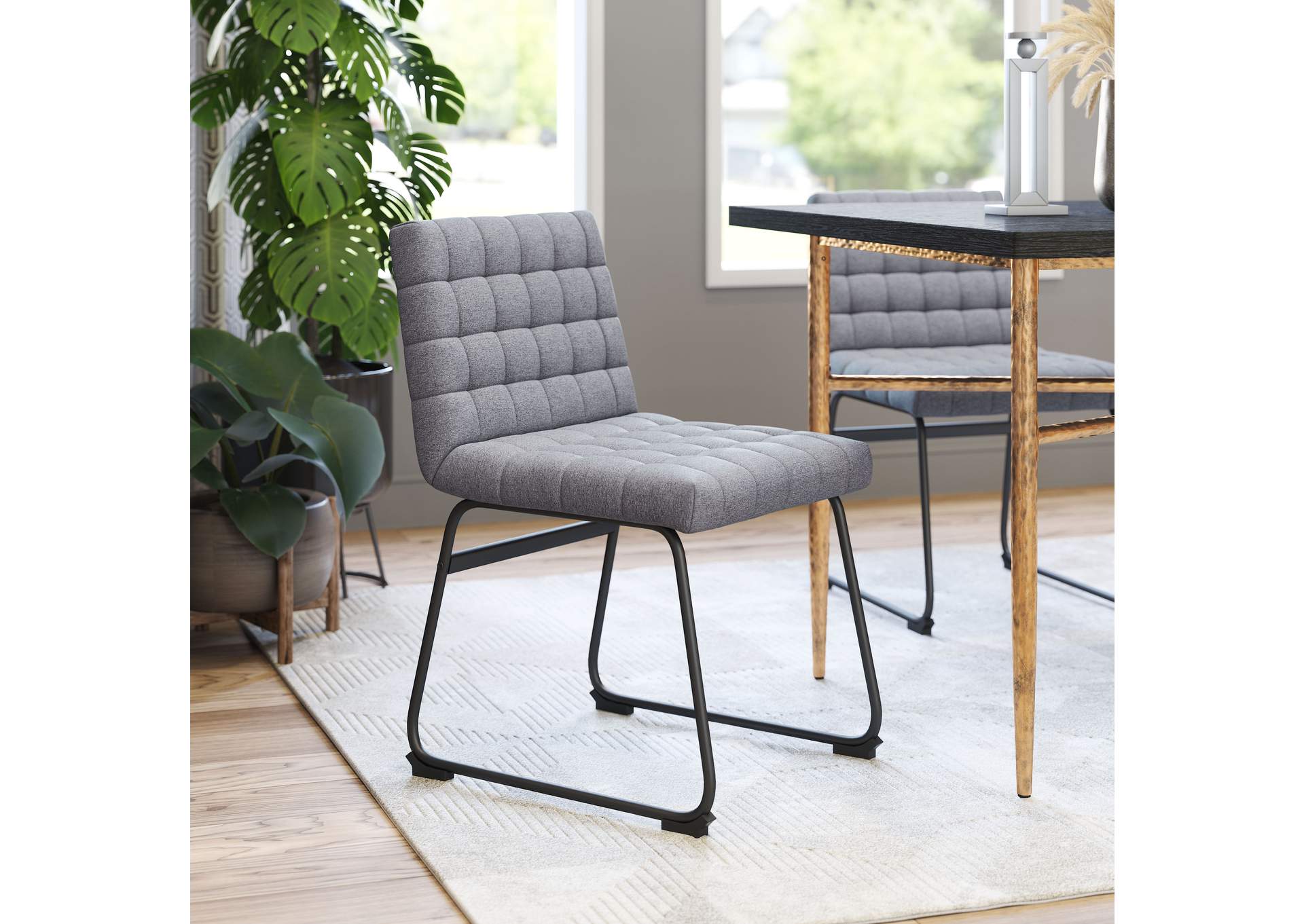 Pago Dining Chair (Set Of 2) Gray image 1
