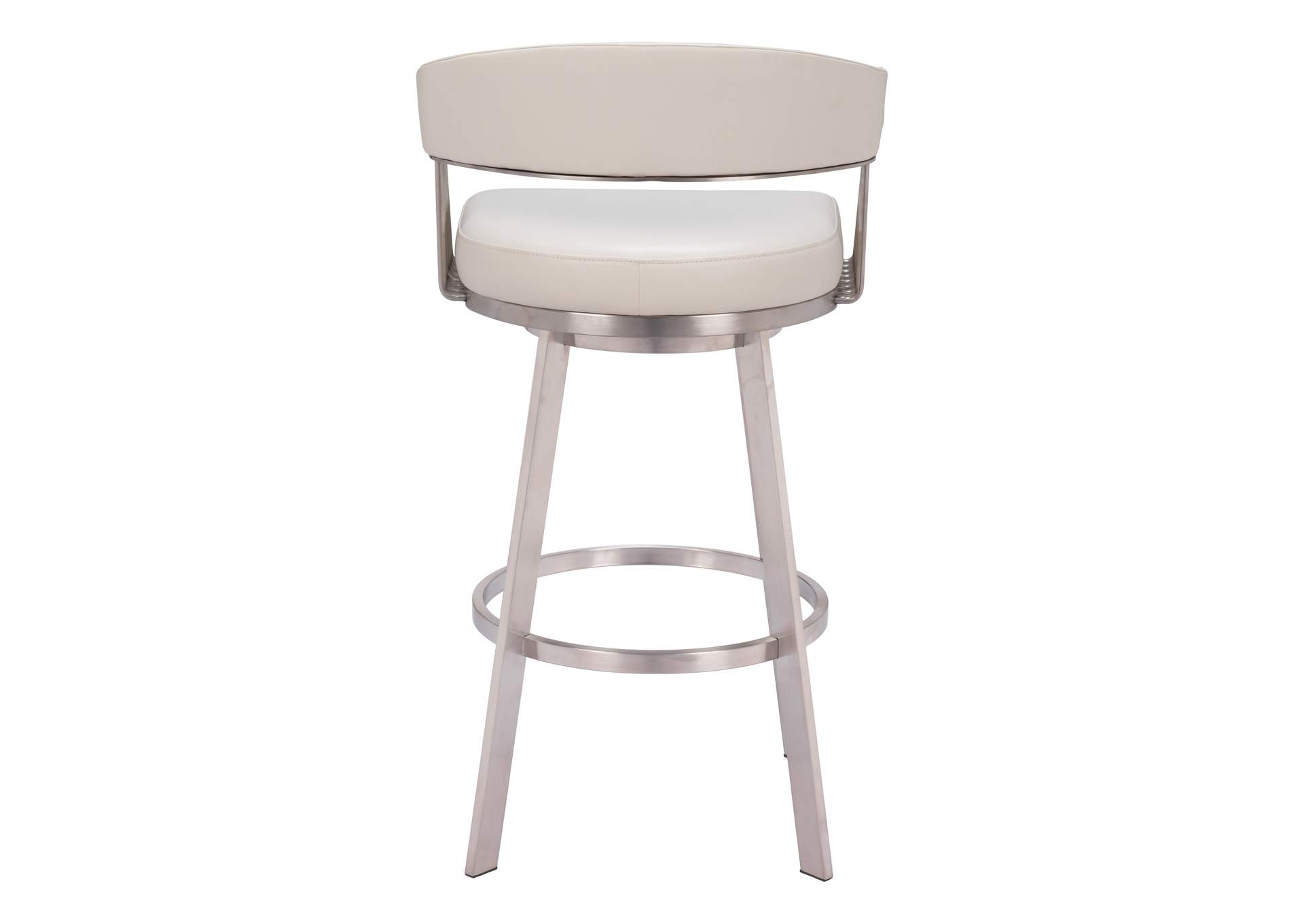 Bantry Swivel Barstool White image 5