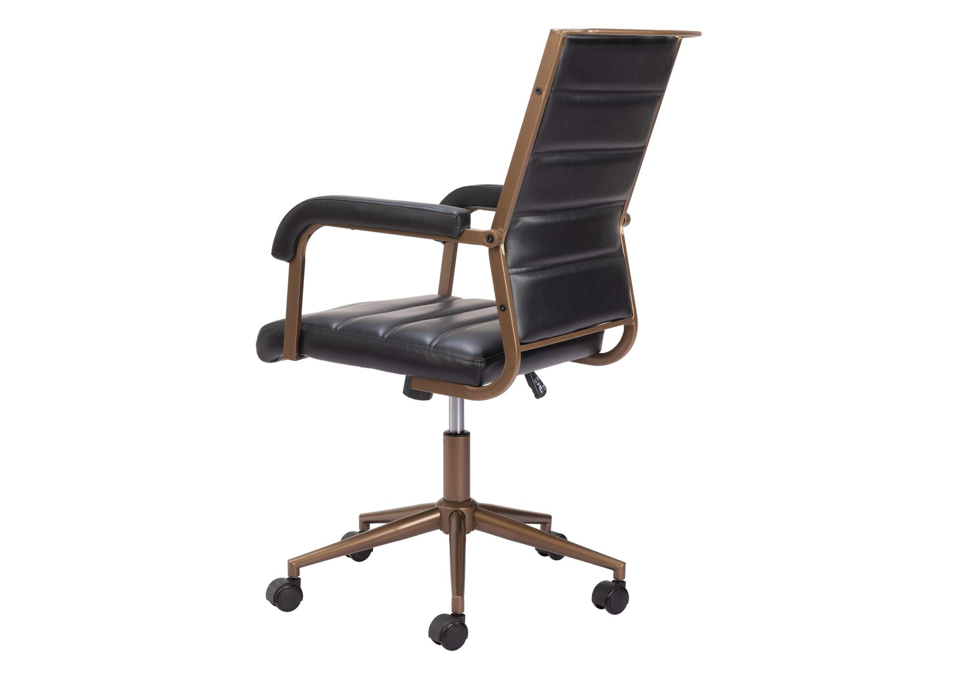 Auction Office Chair Vintage Black image 8