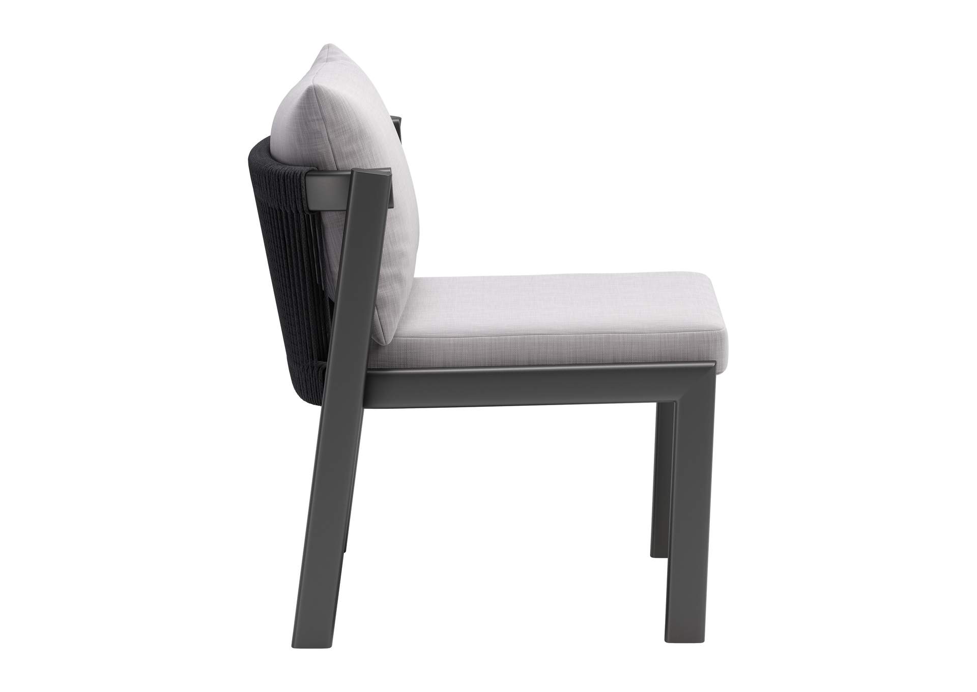 Horizon Outdoor Dining Chair (Set Of 2) Gray image 5