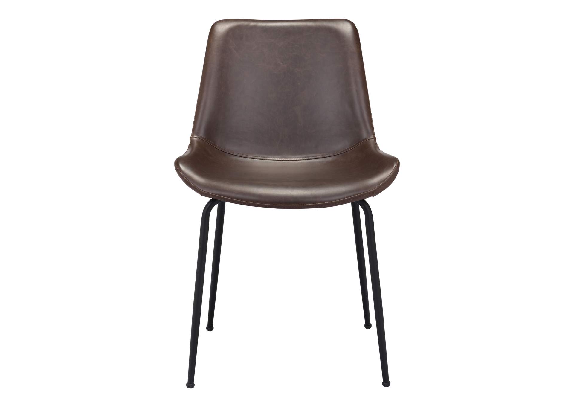 Byron Dining Chair (Set Of 2) Brown image 6