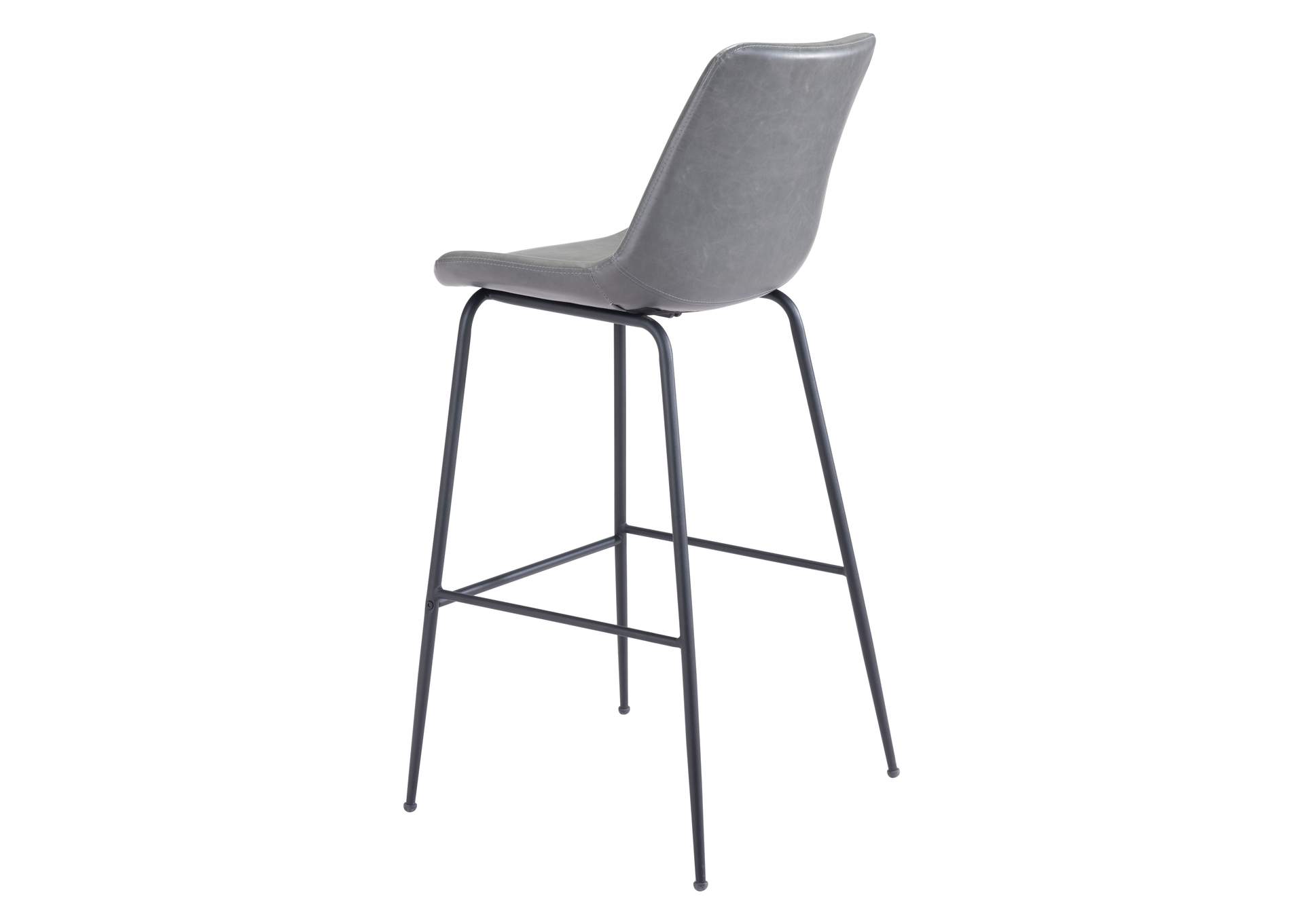 Byron Barstool Gray image 8