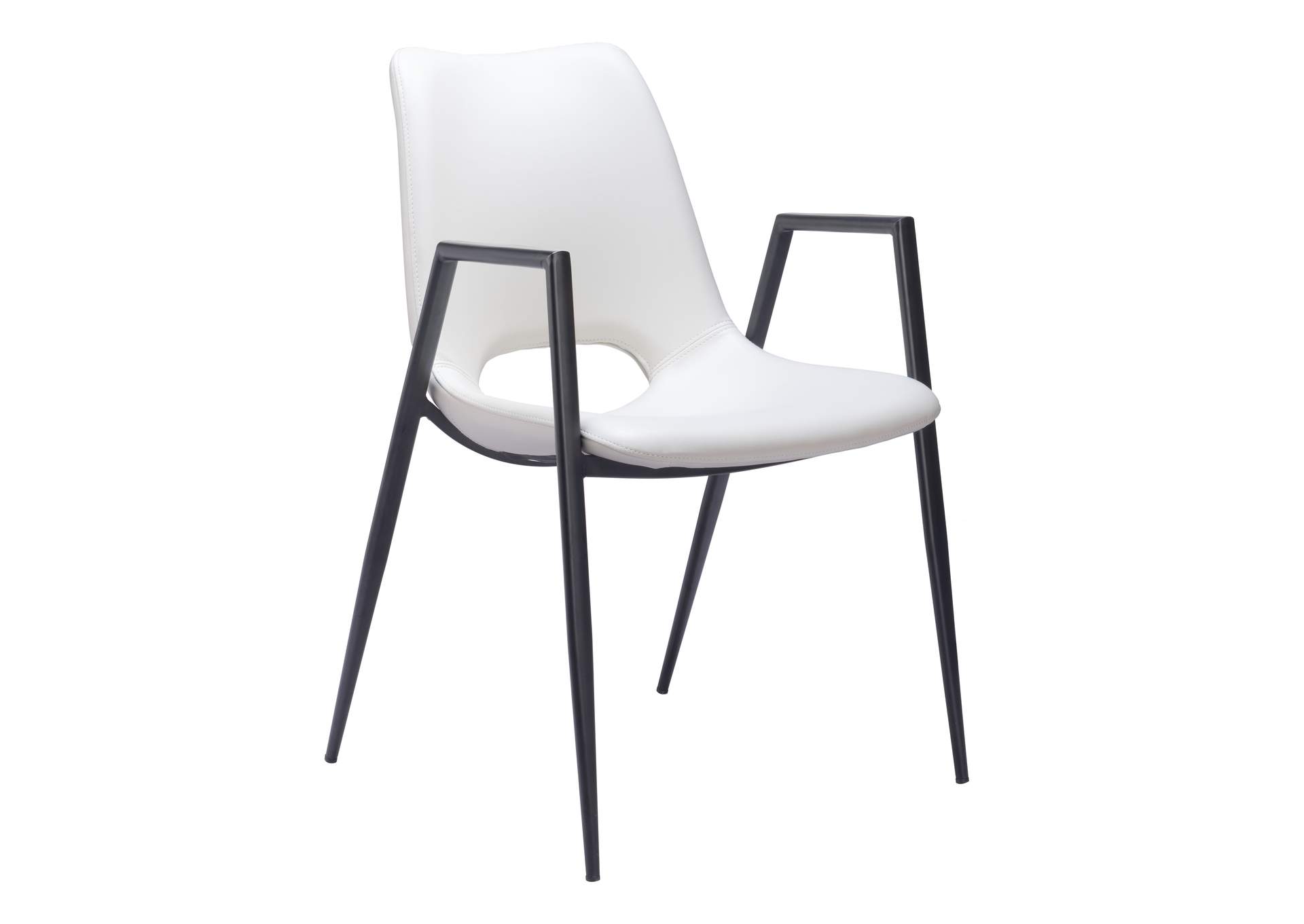 Desi Dining Chair (Set Of 2) White image 4