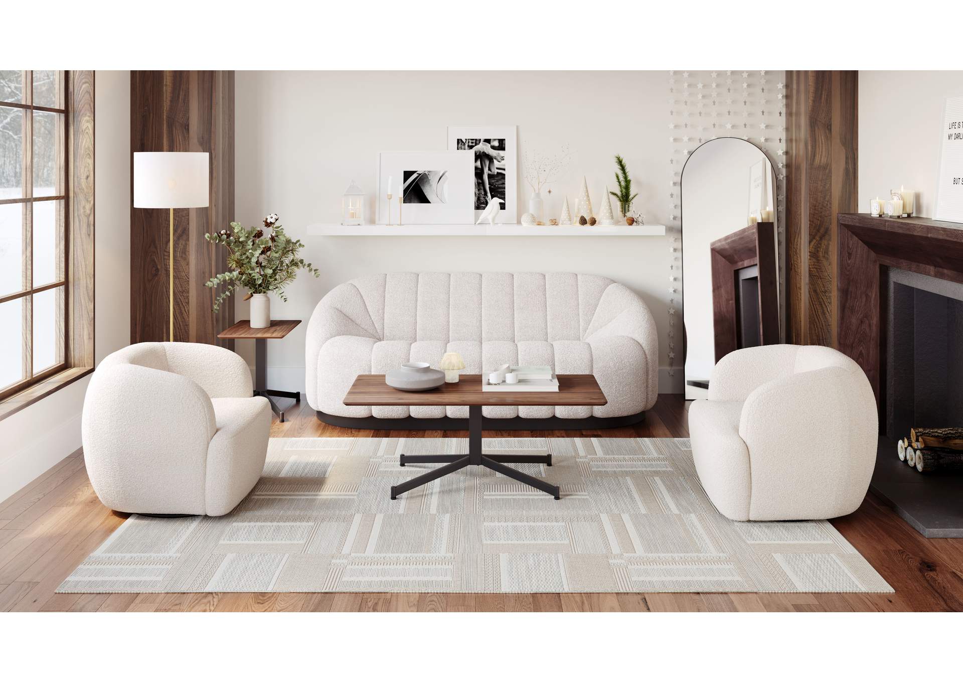 Bhutan Sofa Cream image 4
