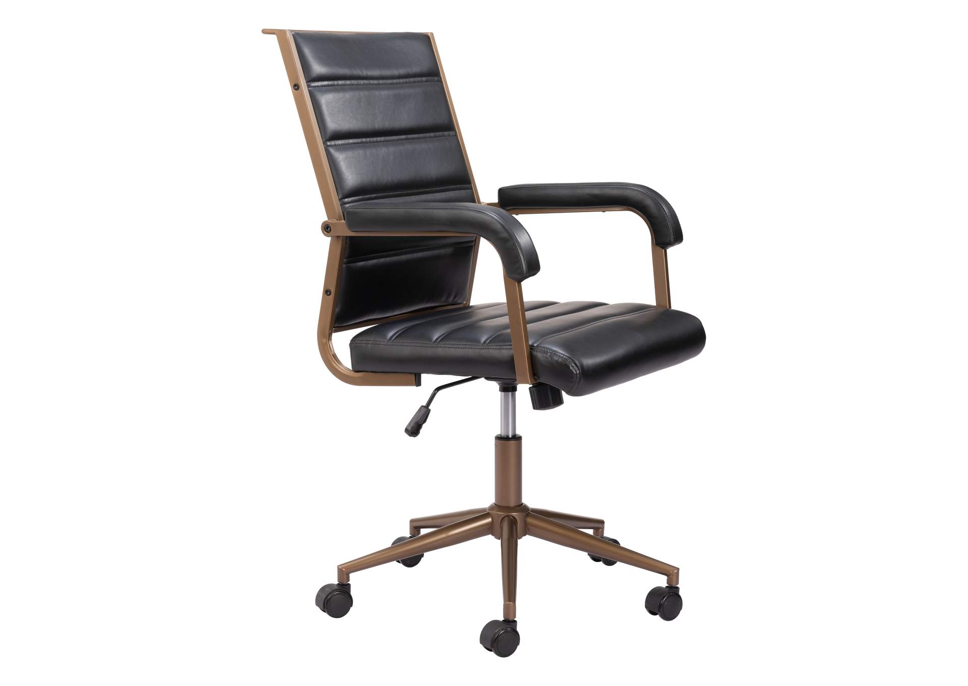 Auction Office Chair Vintage Black image 9