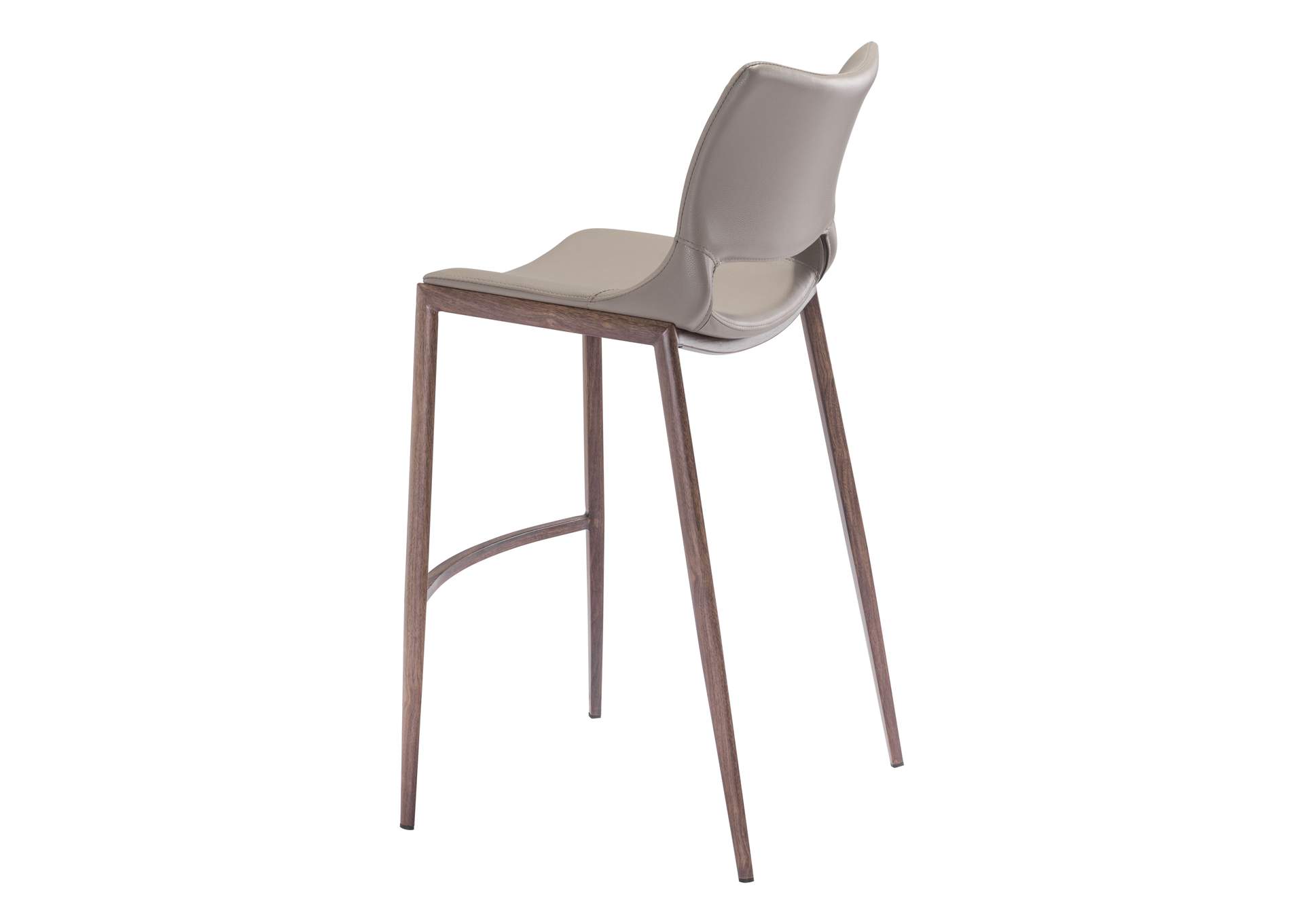 Ace Barstool (Set Of 2) Brown & Walnut image 10