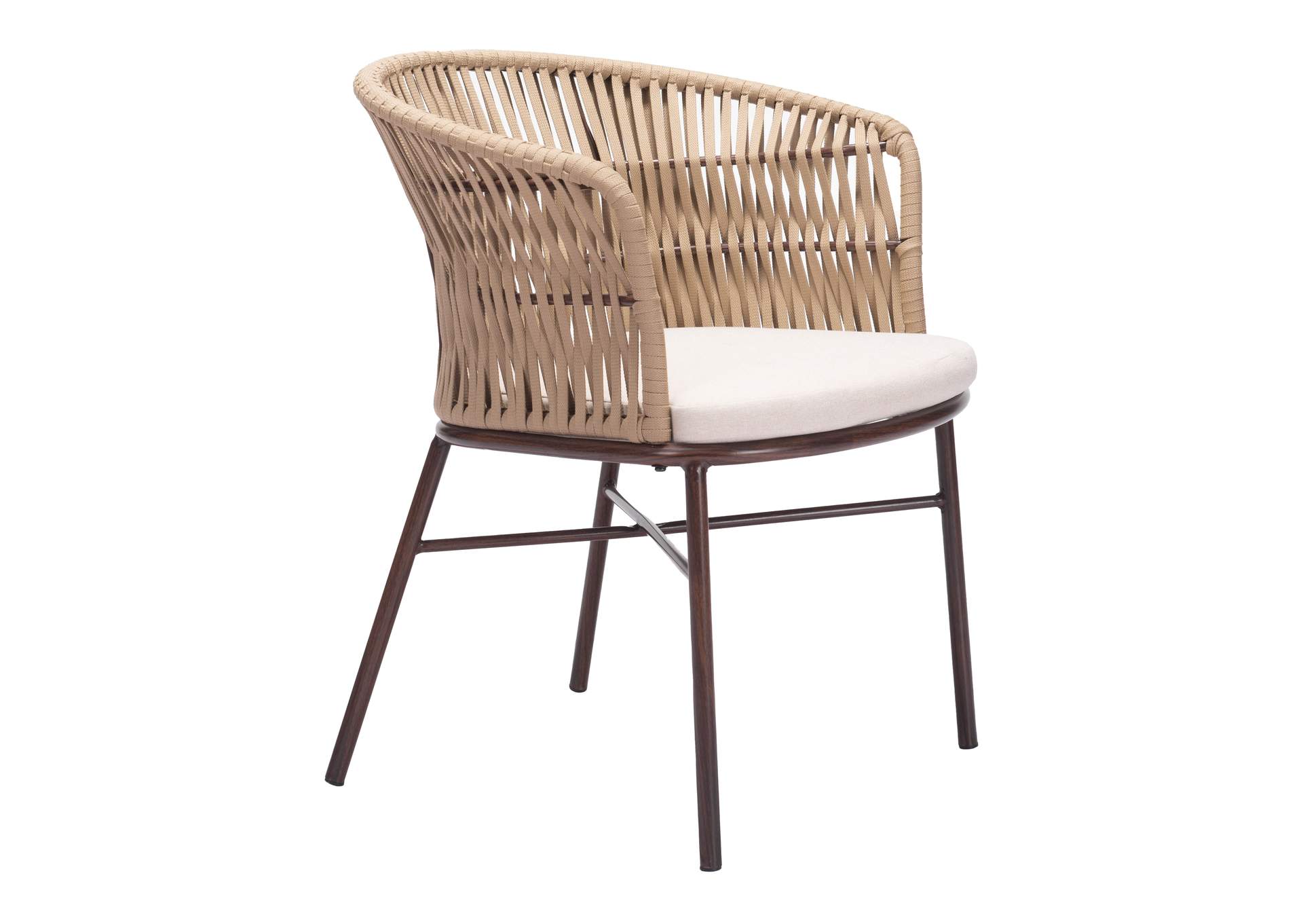 Freycinet Outdoor Dining Chair (Set Of 2) Natural image 7