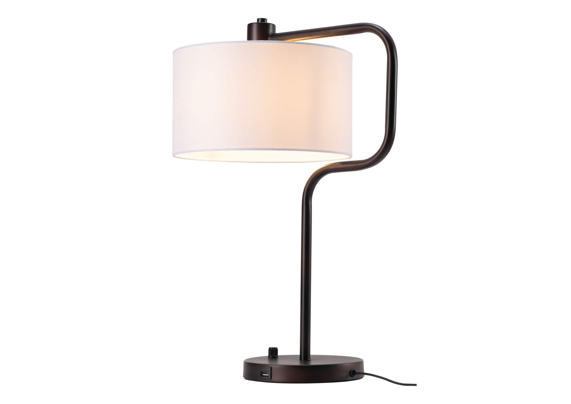Middlemist Table Lamp White image 1