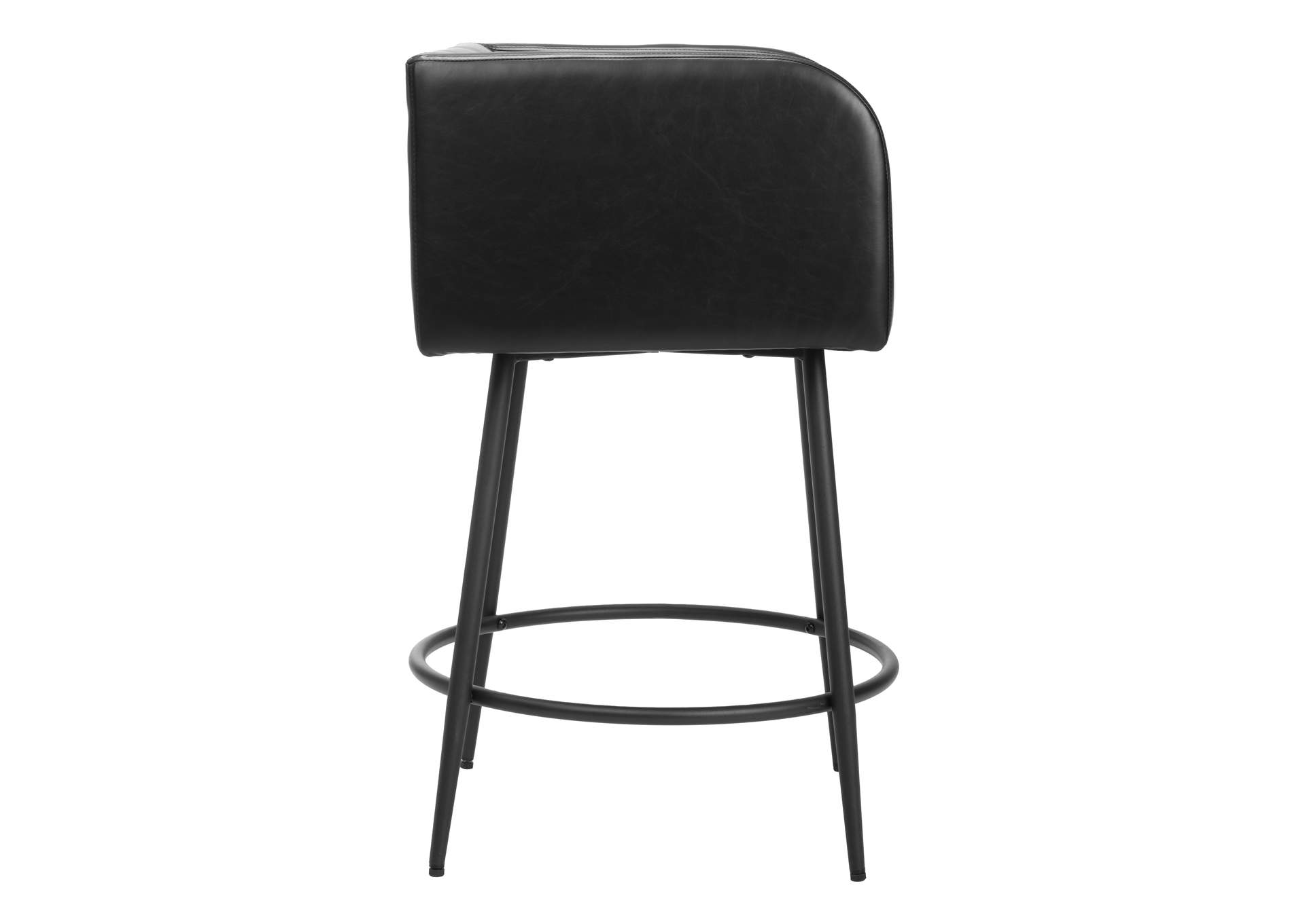 Horbat Counter Stool (Set Of 2) Black image 3
