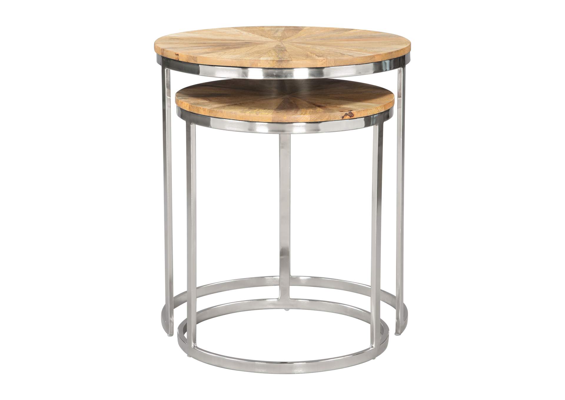 Bari Nesting Table Set (2-Piece) Natural image 5
