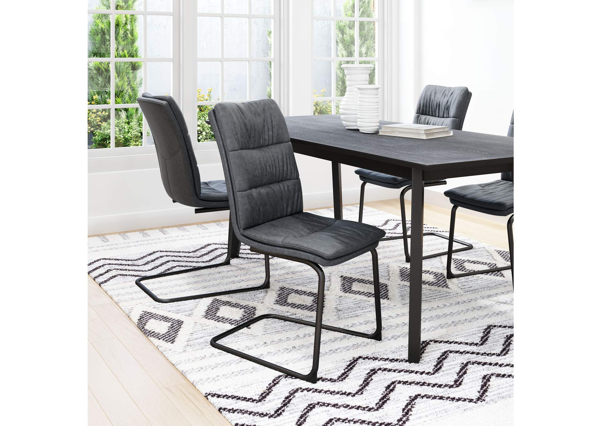 Sharon Dining Chair (Set Of 2) Vintage Black image 1