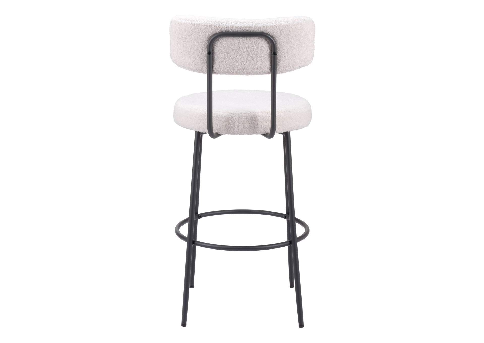 Blanca Barstool (Set Of 2) Ivory image 6