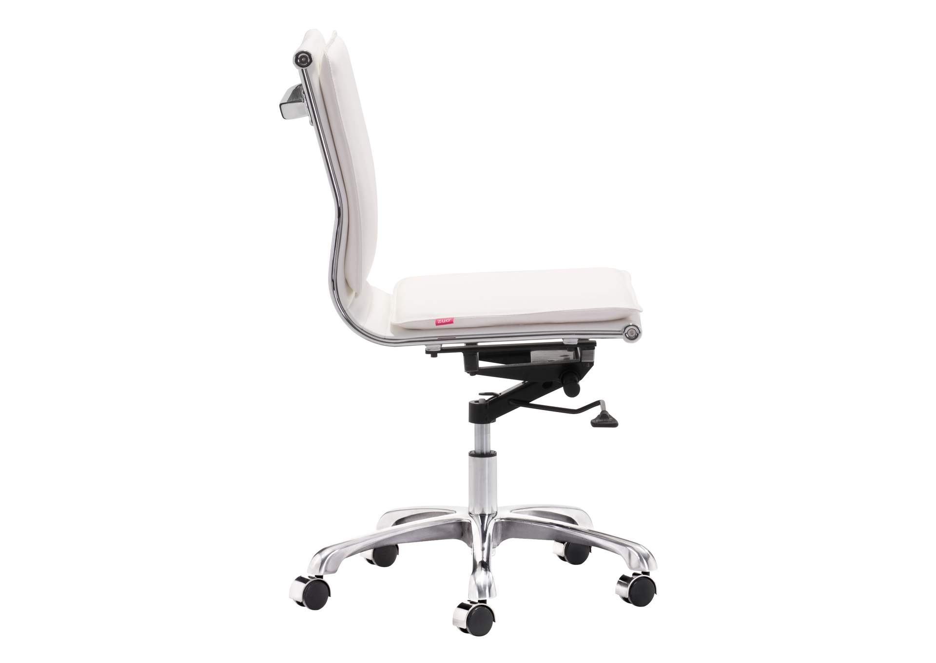 Lider Plus Armless Office Chair White image 6